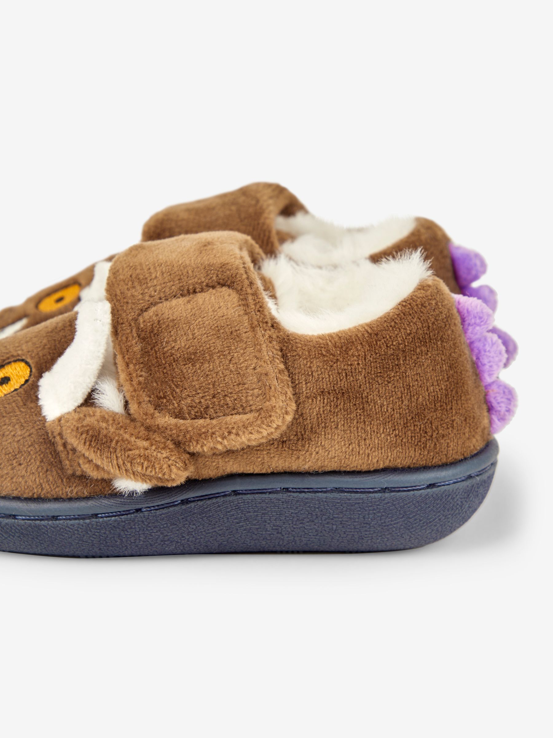 Brown Kids' The Gruffalo Easy On Slippers - Image 5 of 5
