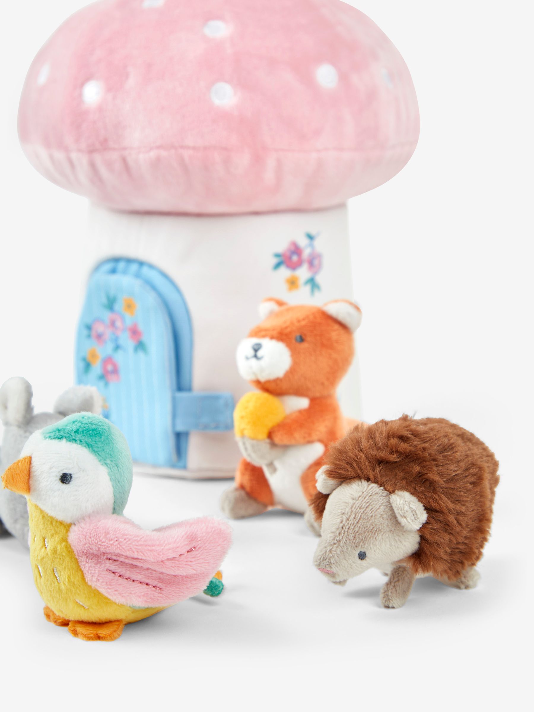 Soft Toadstool Play Set in Pink - Image 7 of 8
