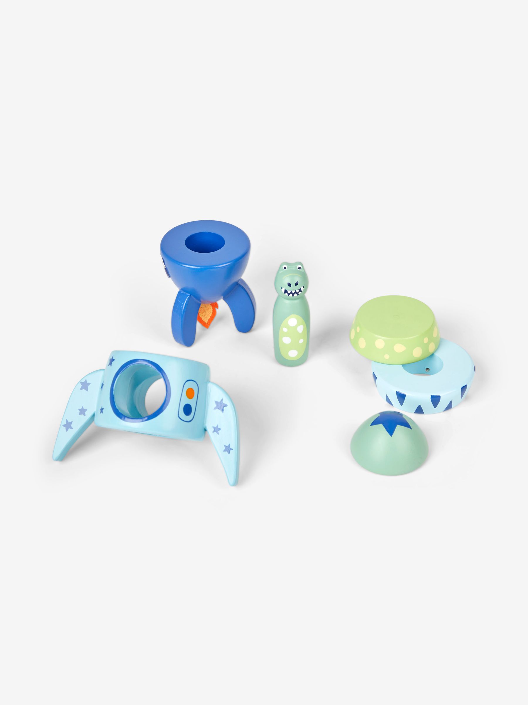 Magnetic Dino Rocket Stacker - Image 5 of 8