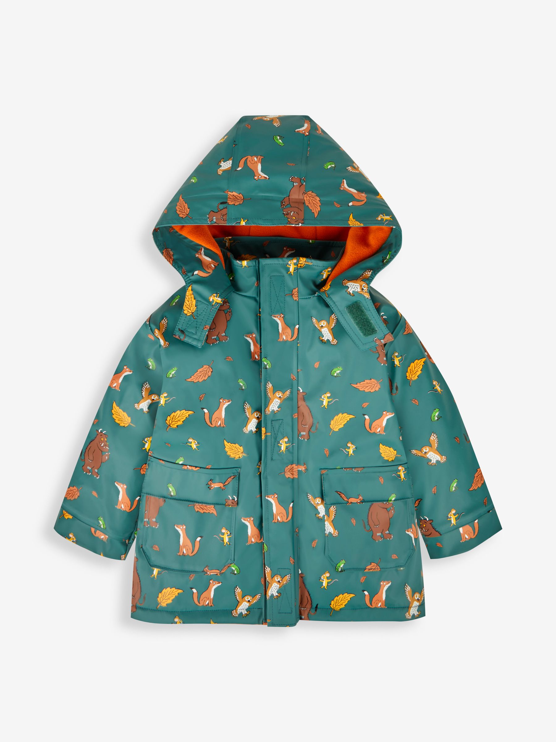 The Gruffalo Print Cosy Fisherman Jacket in Khaki - Image 5 of 8