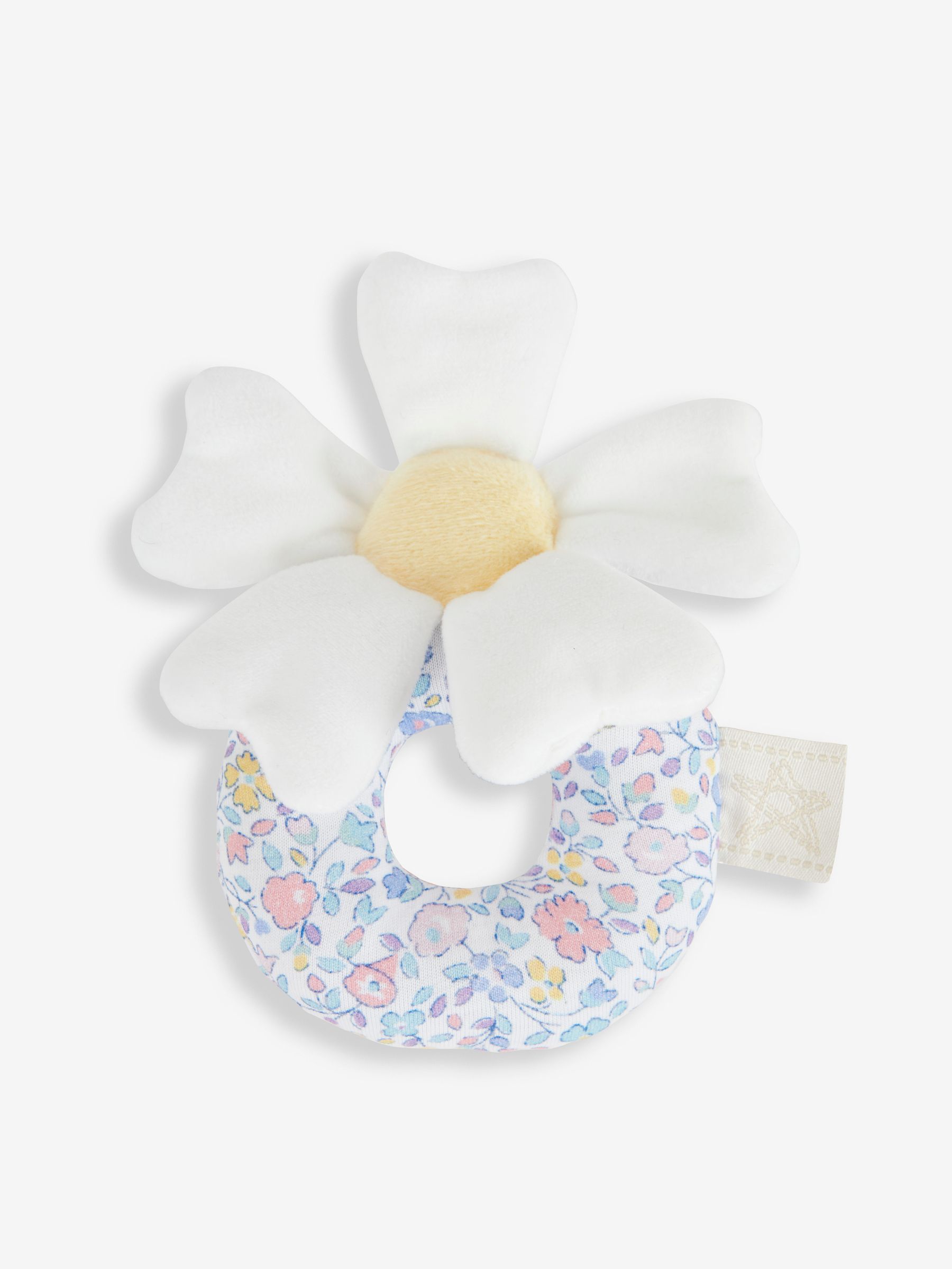 Flower Plush Ring Rattle - Image 1 of 3