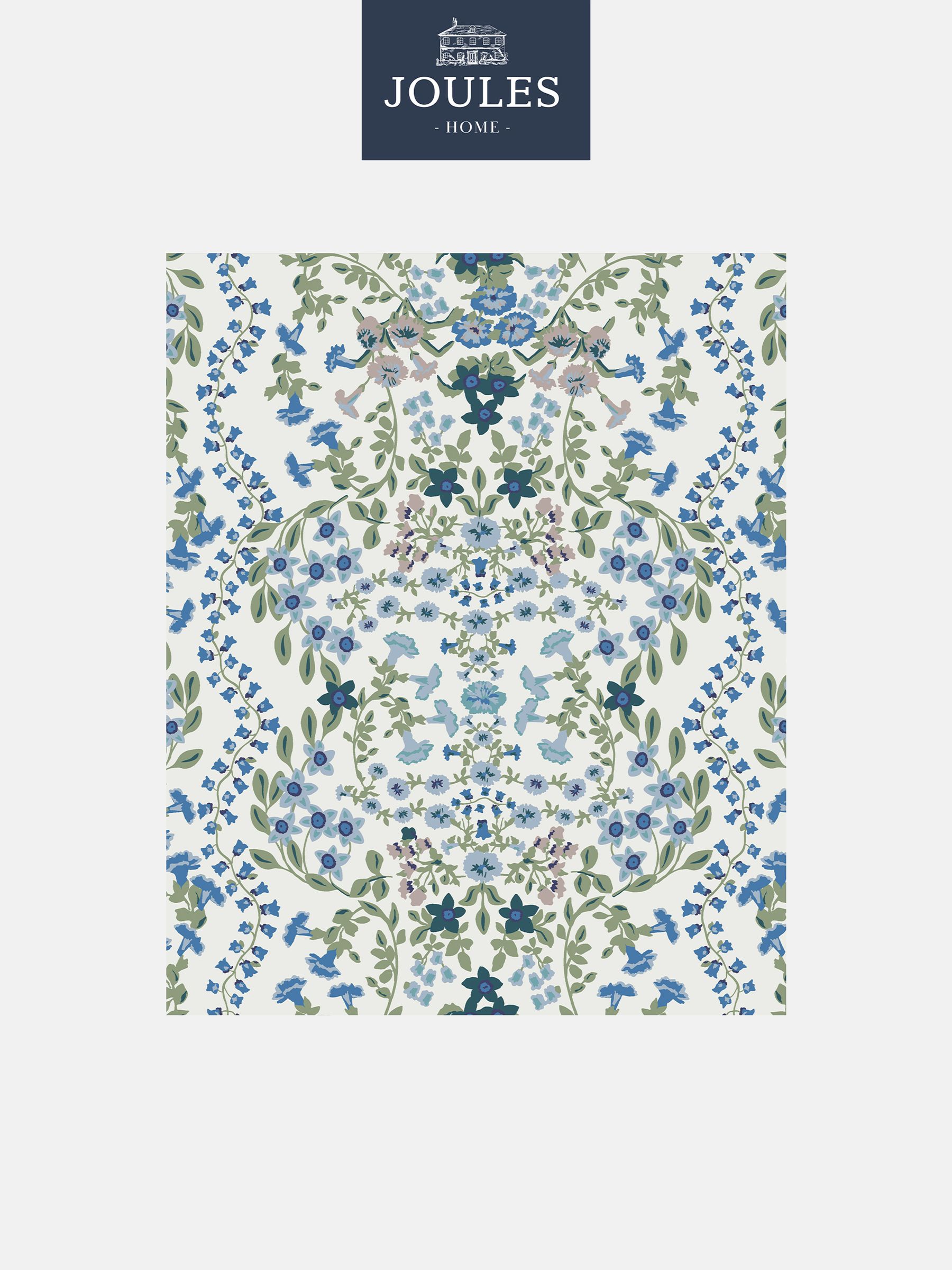 Cream Symmetrical Trellis Ditsy Sample Wallpaper - Image 2 of 3