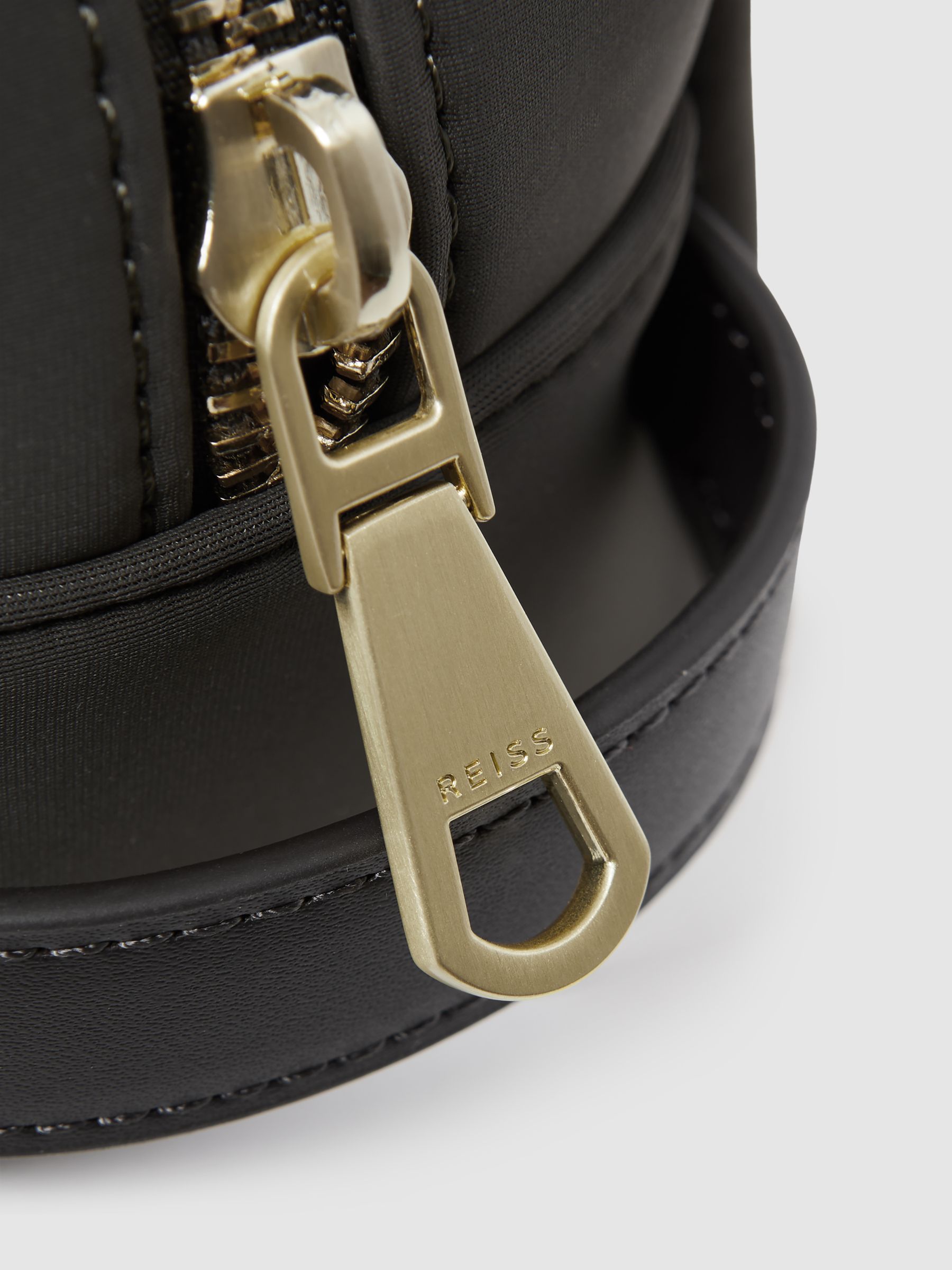 Neoprene Wash Bag in Khaki - Image 3 of 4