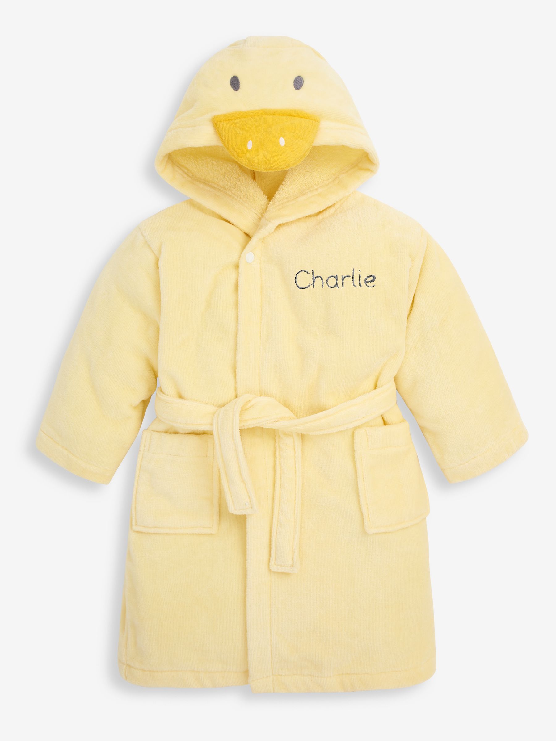 Yellow Personalised Duck Dressing Gown - Image 2 of 5