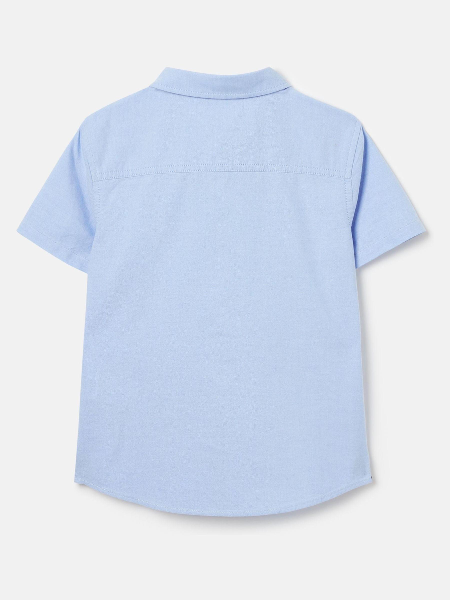 Oxford Blue Short Sleeve Shirt - Image 4 of 7