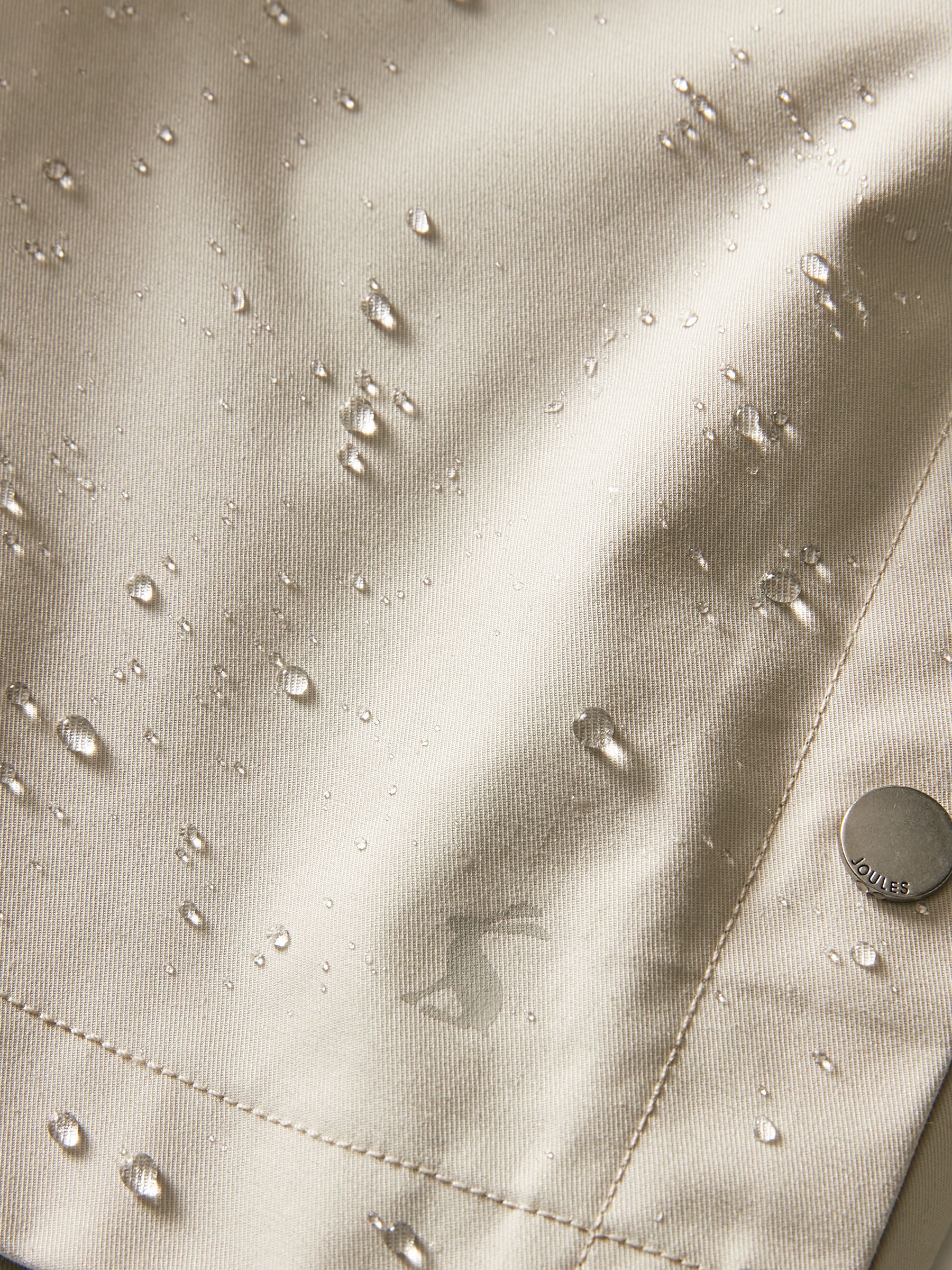 Padstow Neutral Waterproof Raincoat With Hood - Image 9 of 9