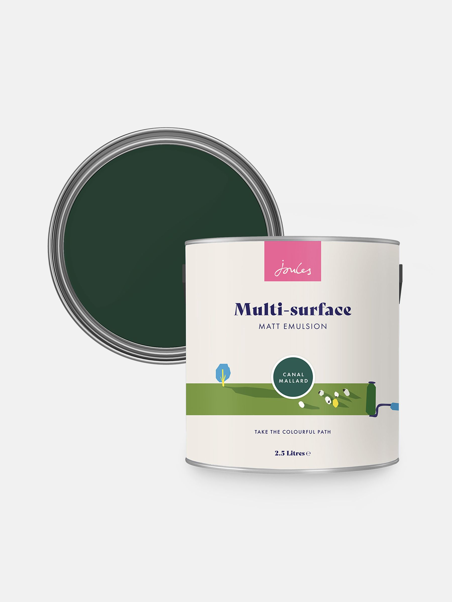 Canal Mallard Multi Surface Matt Emulsion - Image 4 of 4