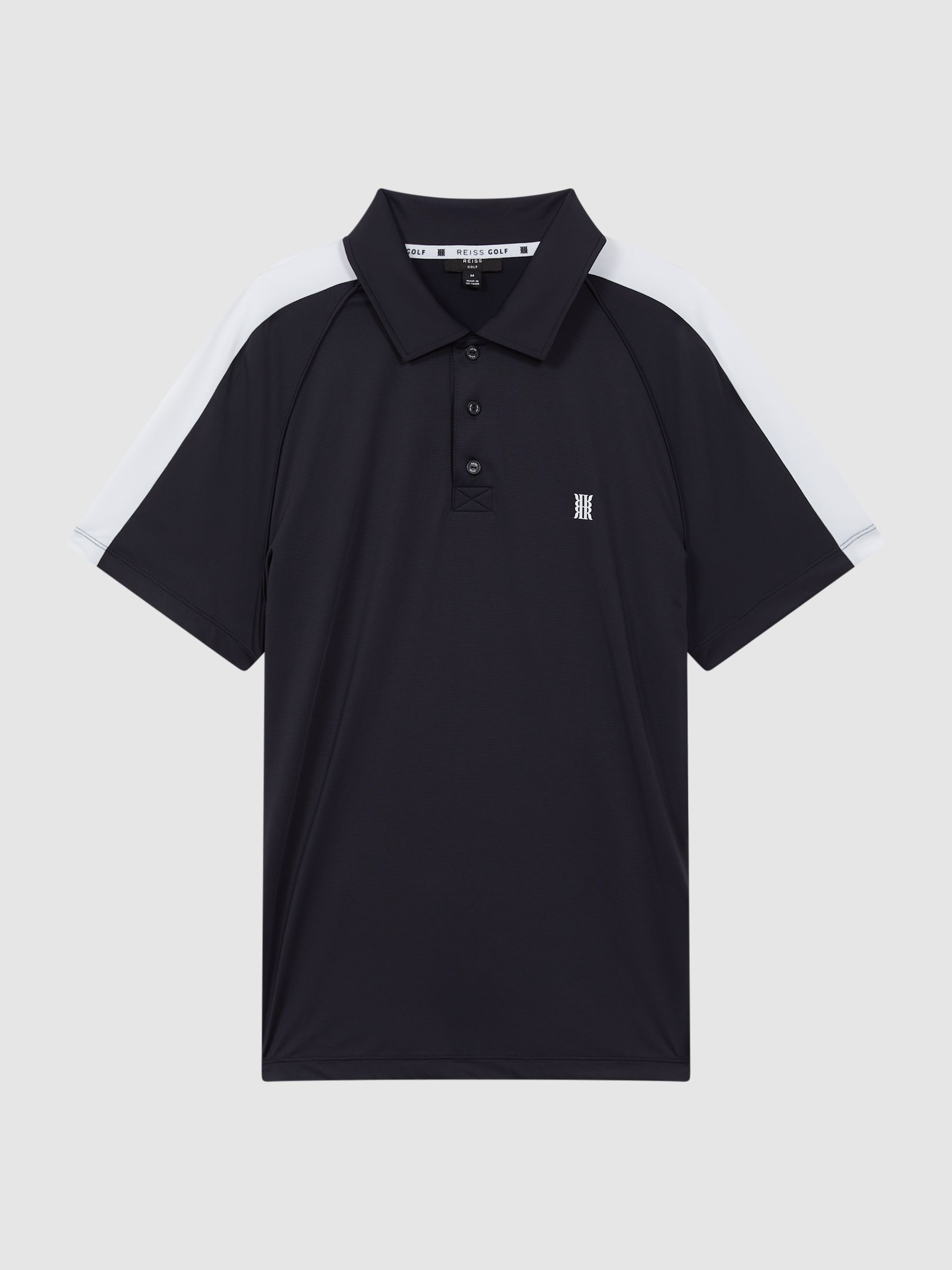 Golf Airtech Slim Fit Polo Shirt in Navy/White - Image 2 of 4