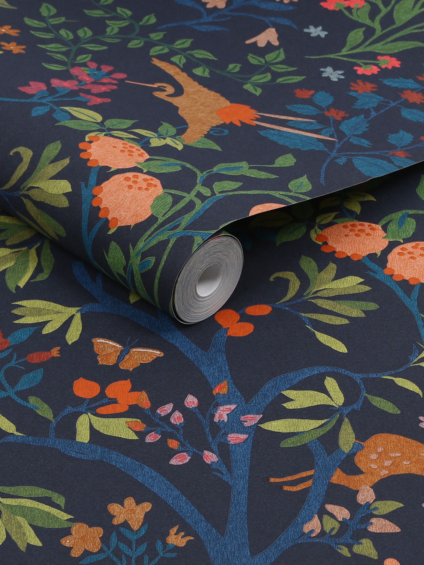 Blue Enchanted Woodland 10M Wallpaper - Image 3 of 4