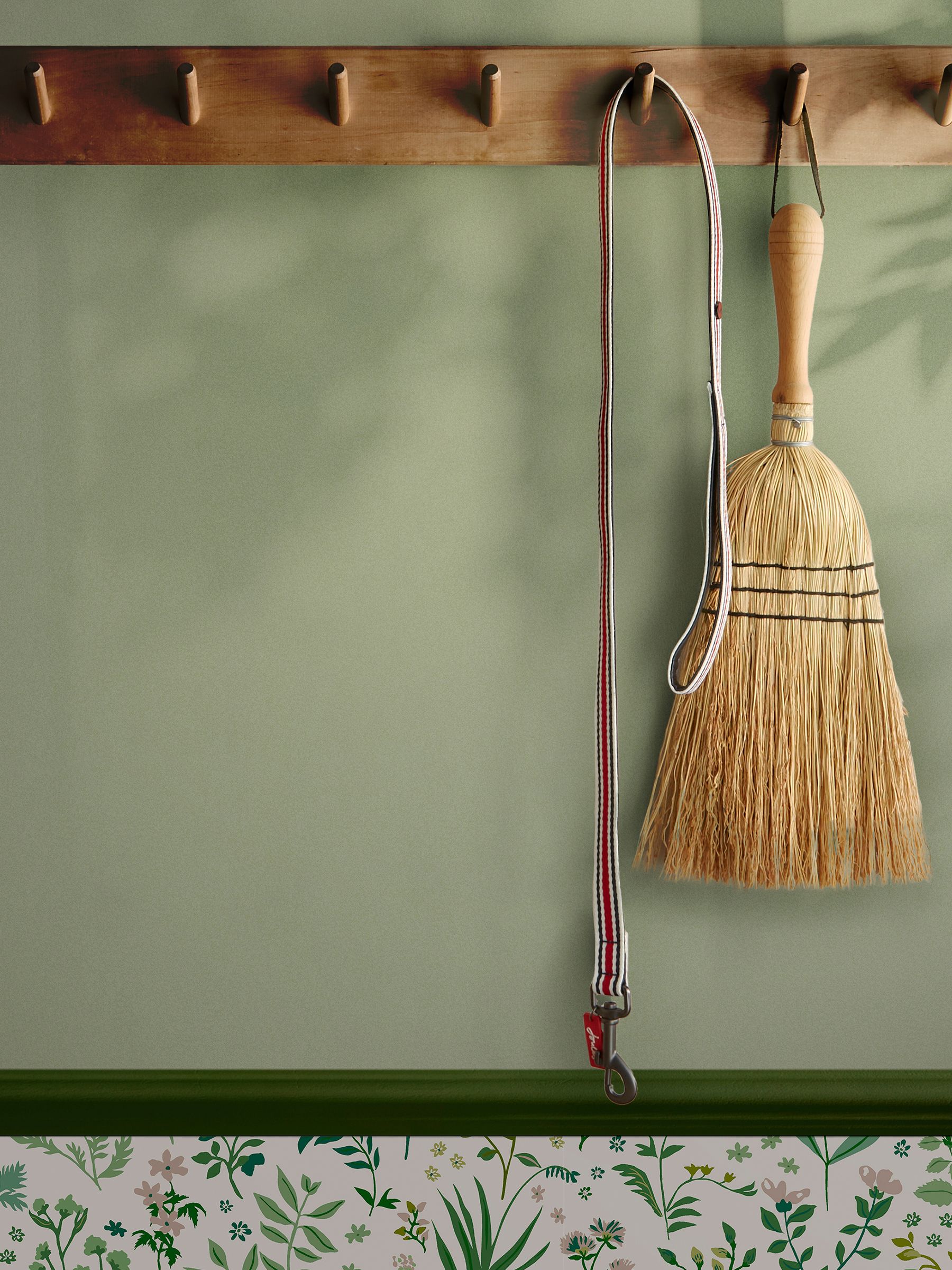 Sage Green Plain 10M Wallpaper - Image 1 of 4