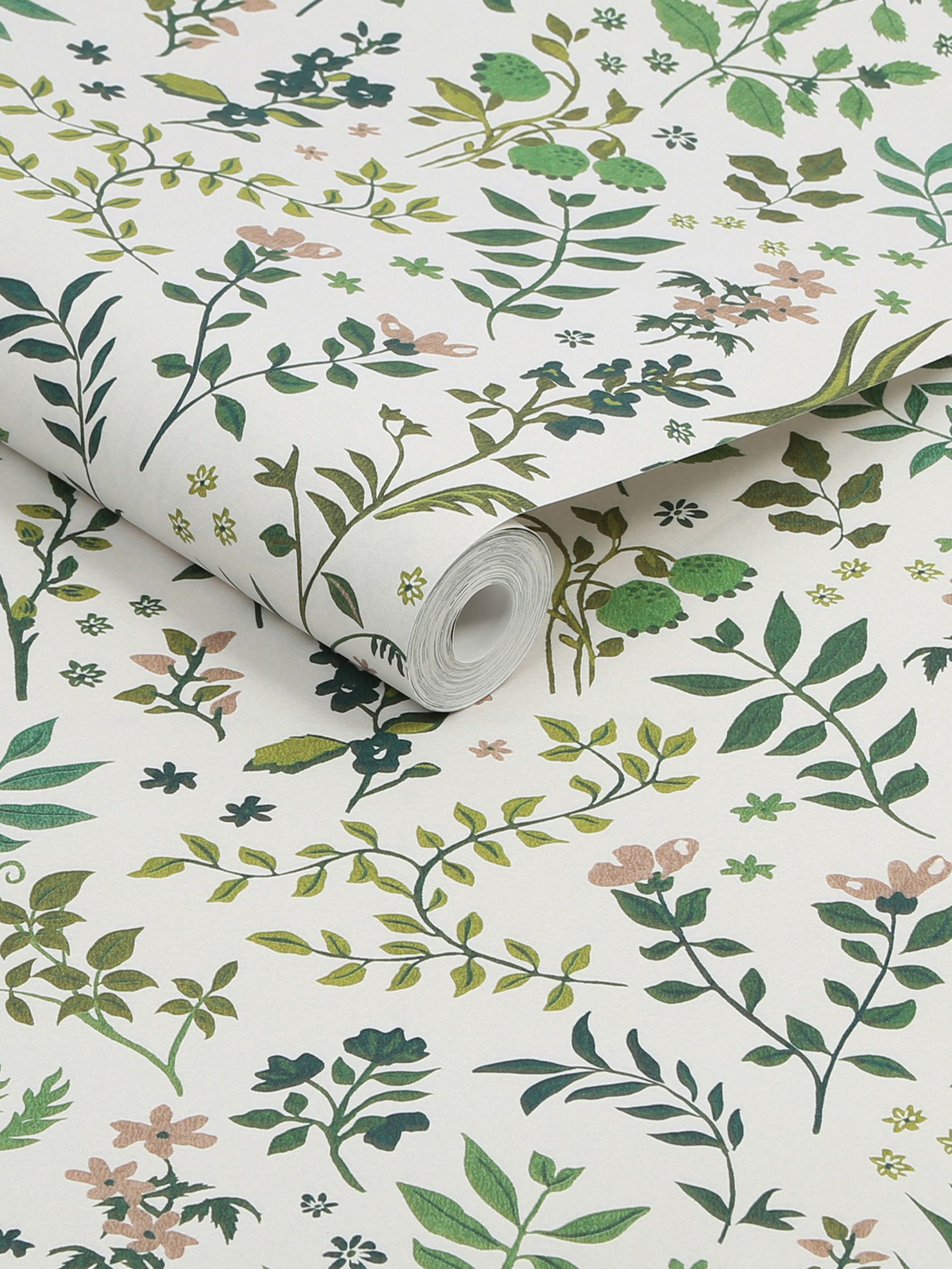 Cream Holcombe Floral 10M Wallpaper - Image 3 of 4