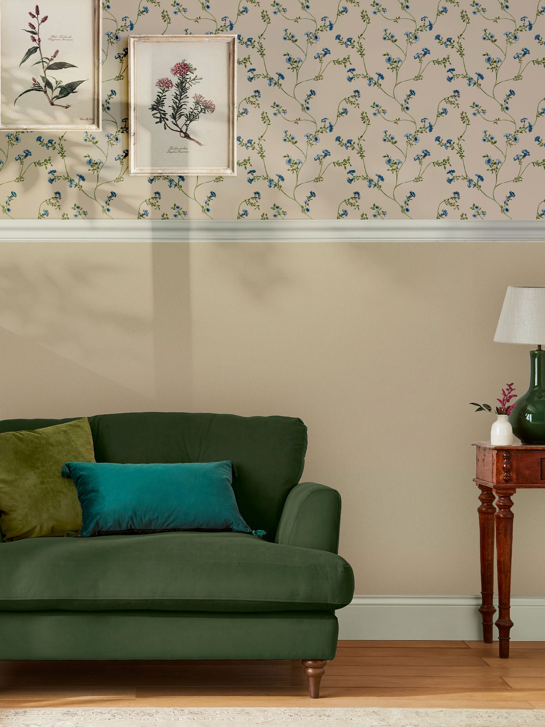 Beige Natural Plain 10M Wallpaper - Image 1 of 4