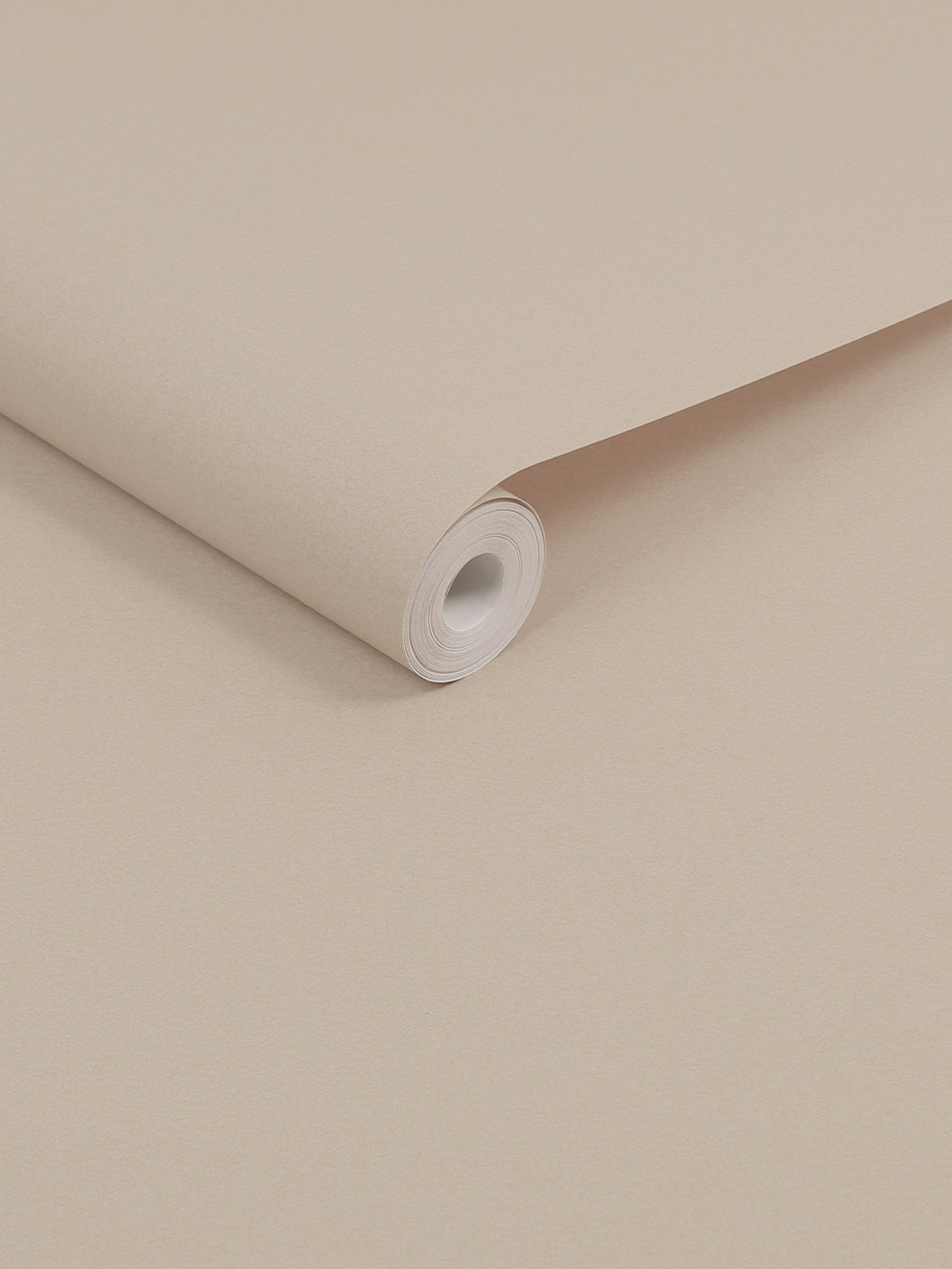 Beige Natural Plain 10M Wallpaper - Image 3 of 4