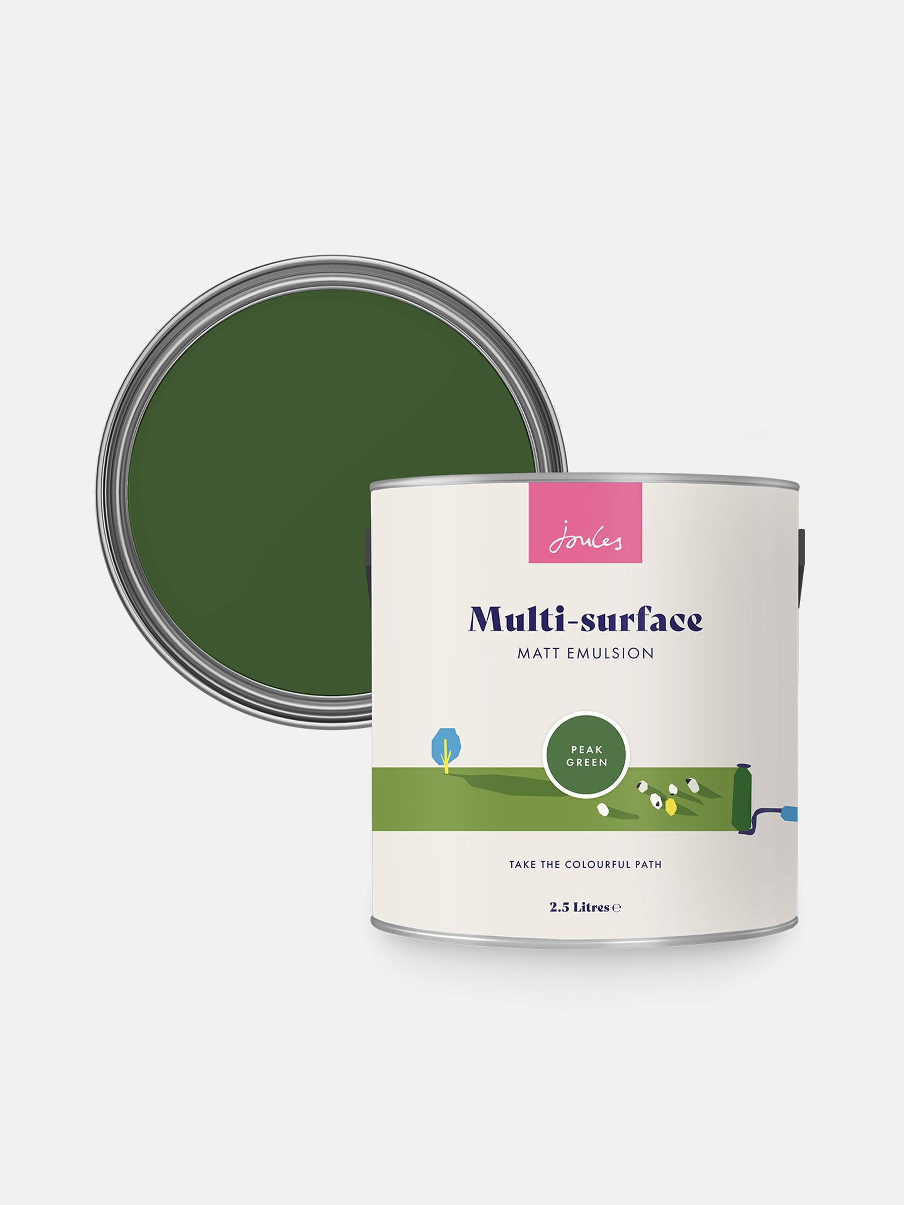 Peak Green Multi Surface Matt Emulsion - Image 4 of 4