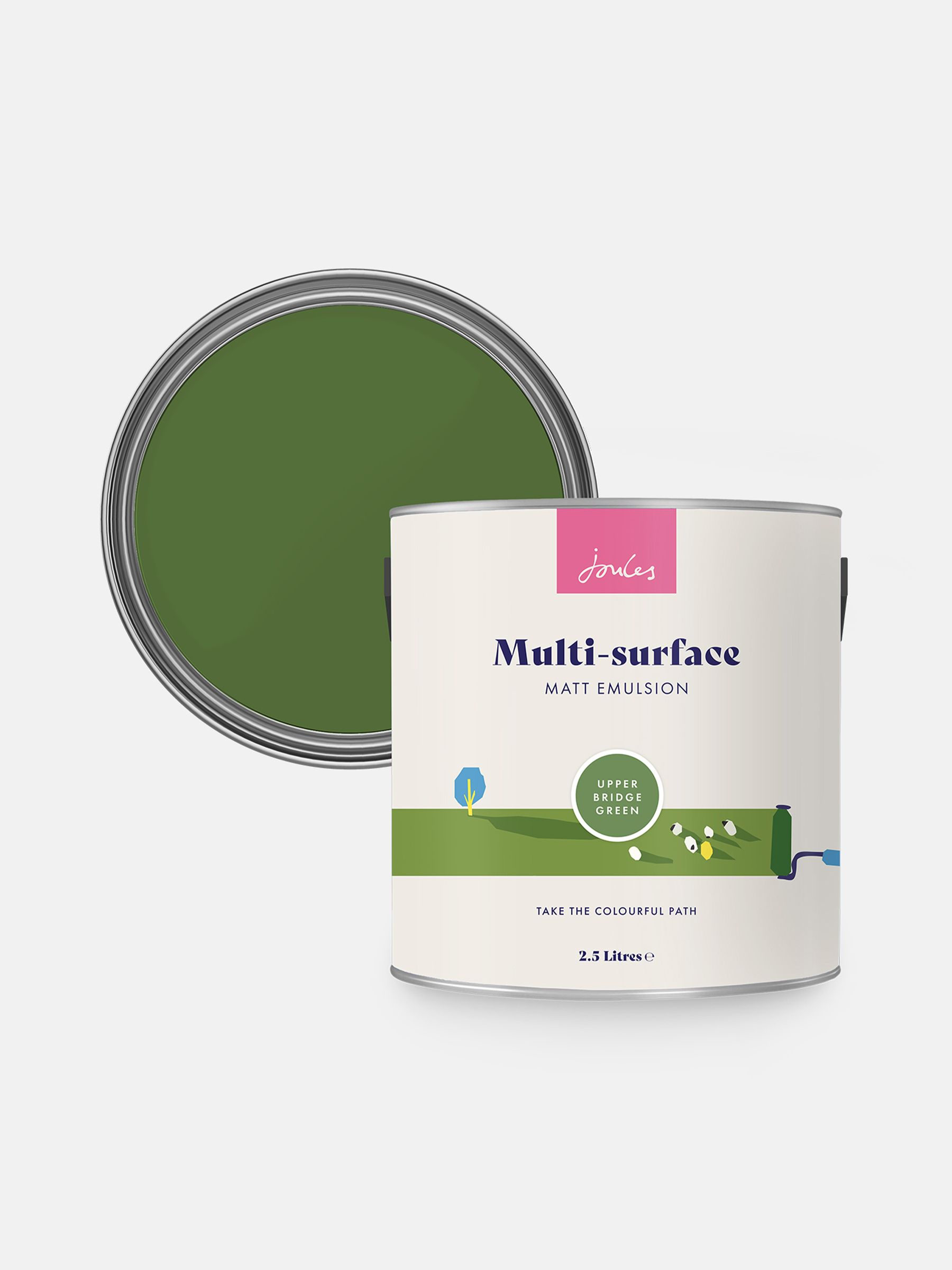 Upper Bridge Green Multi Surface Matt Emulsion - Image 4 of 4