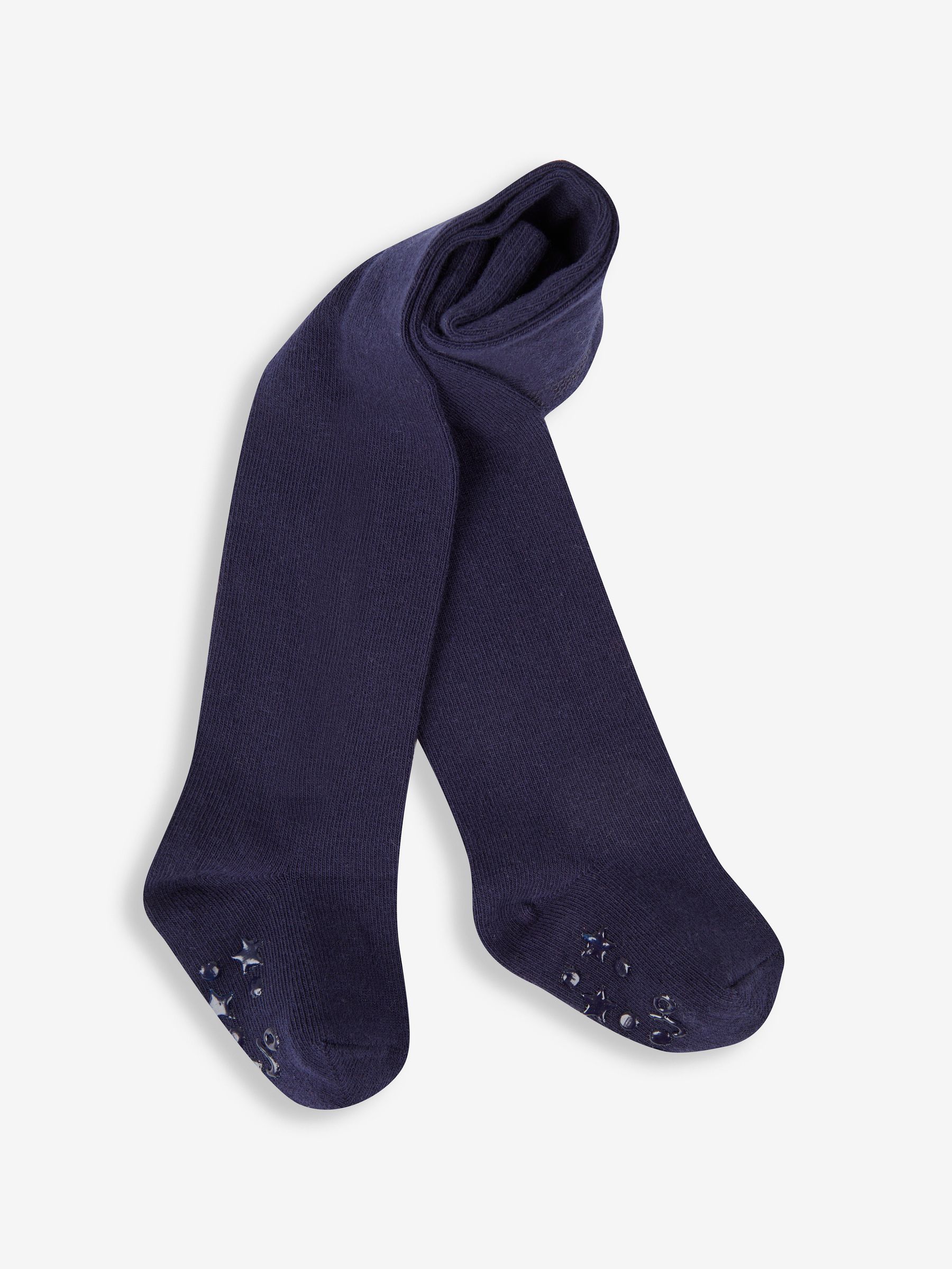 Navy Blue 2-Pack Cotton Rich Tights - Image 2 of 3