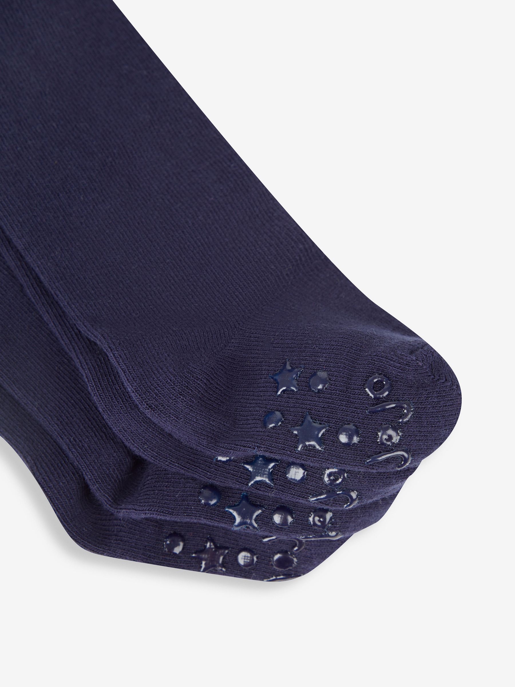 Navy Blue 2-Pack Cotton Rich Tights - Image 3 of 3