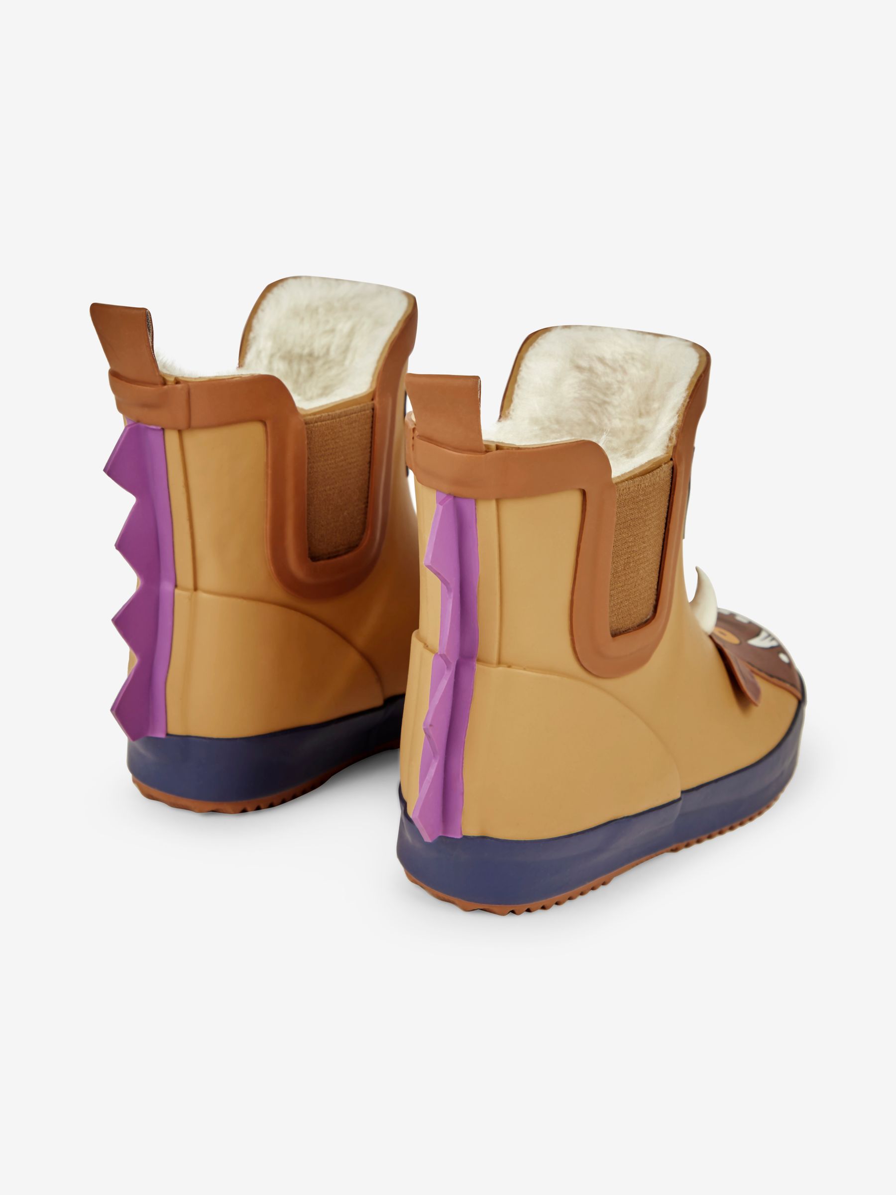 Brown Kids' The Gruffalo Cosy Lined Ankle Wellies - Image 2 of 8