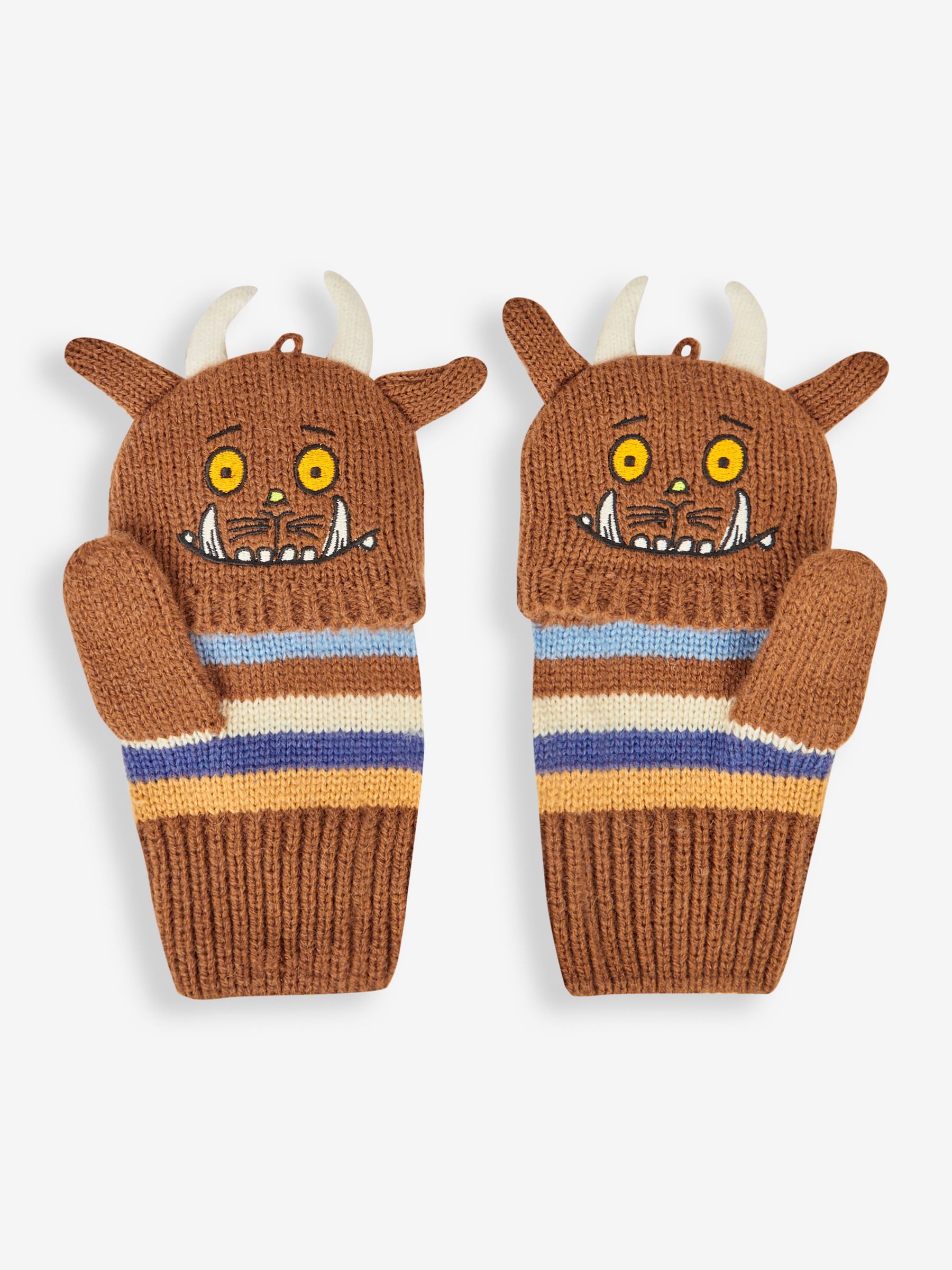 Kids The Gruffalo Gloves in Brown - Image 2 of 4