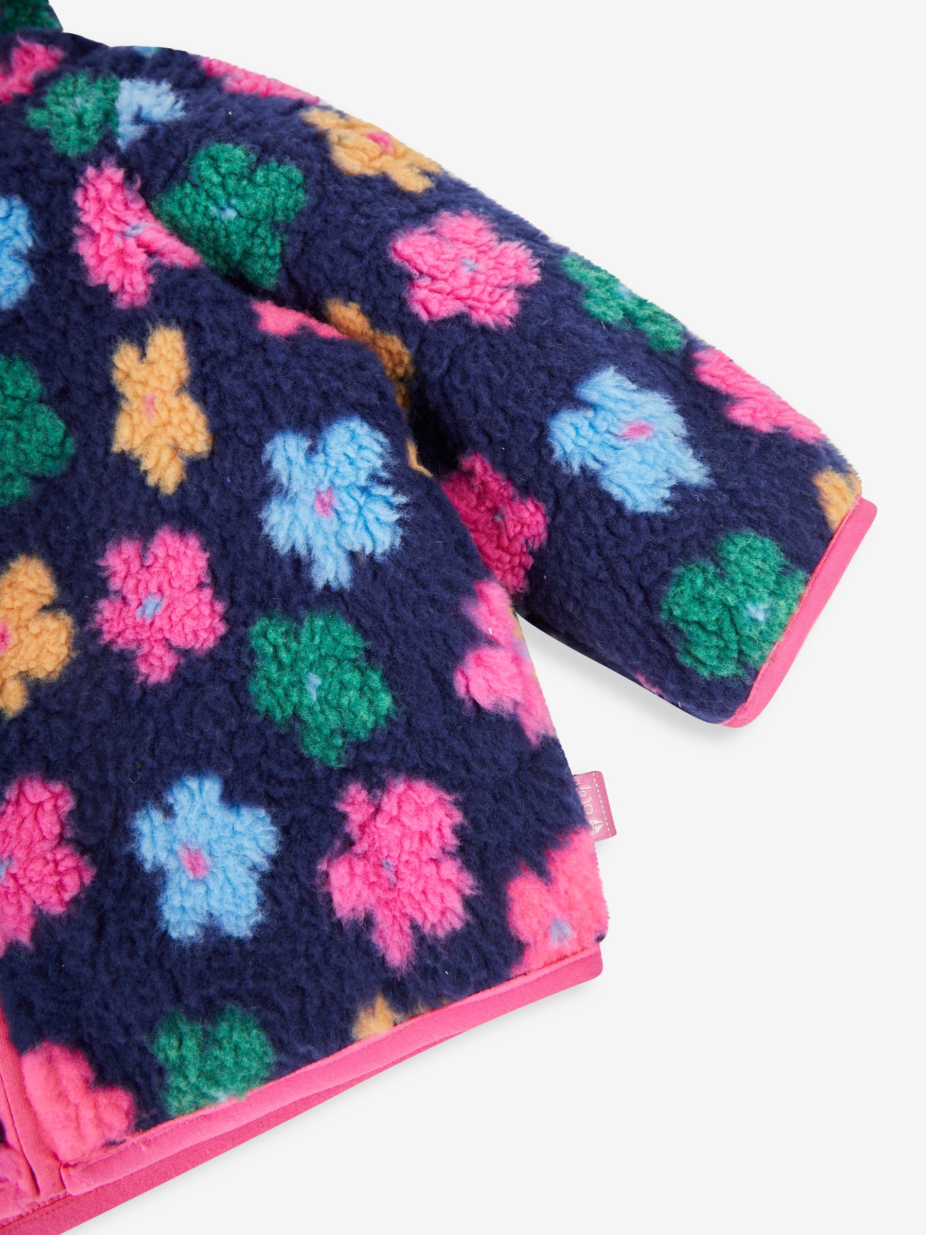 Navy Blue Cosy Teddy Fleece - Image 4 of 5
