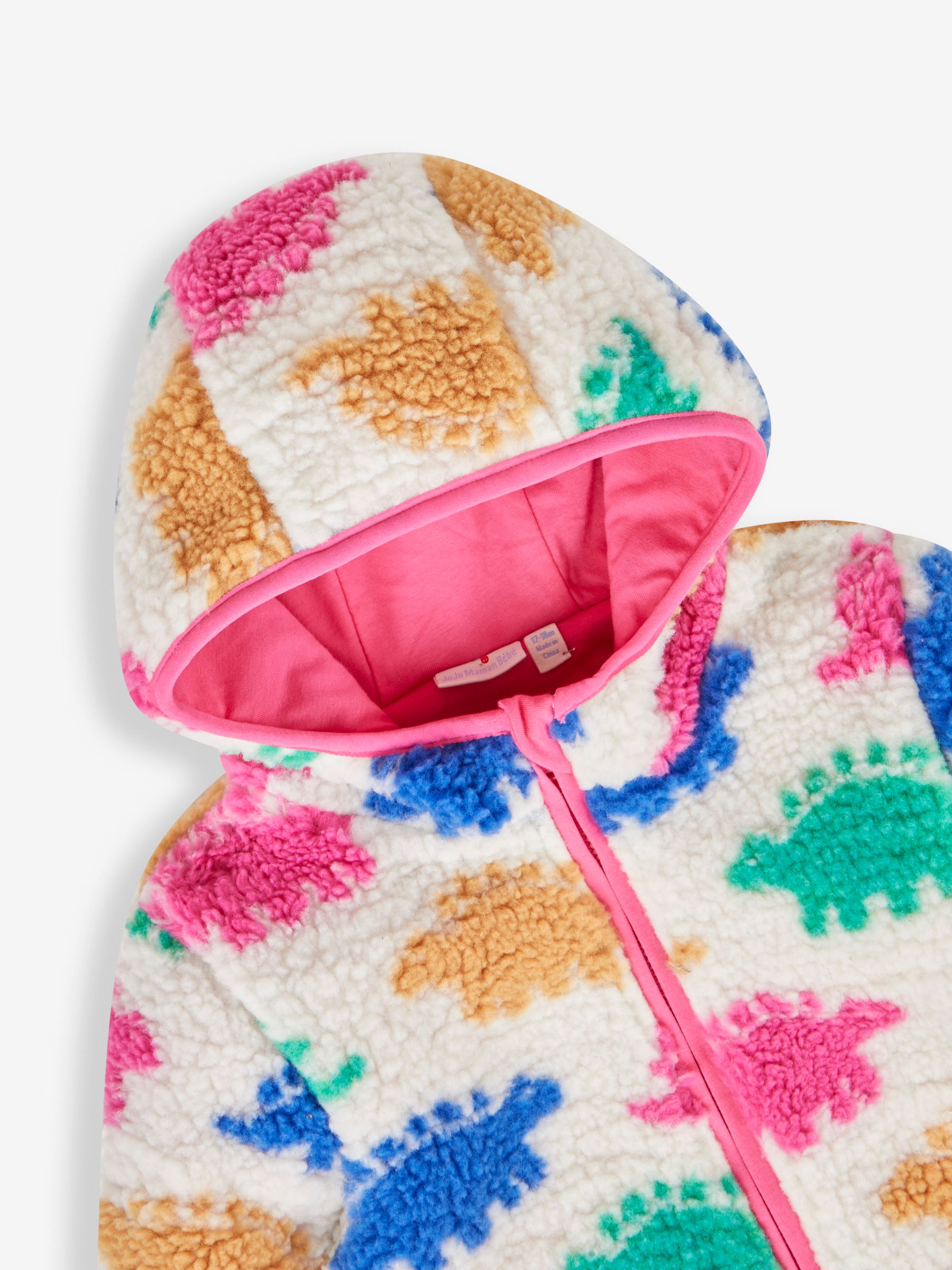 Cream Lined Teddy Fleece - Image 7 of 8