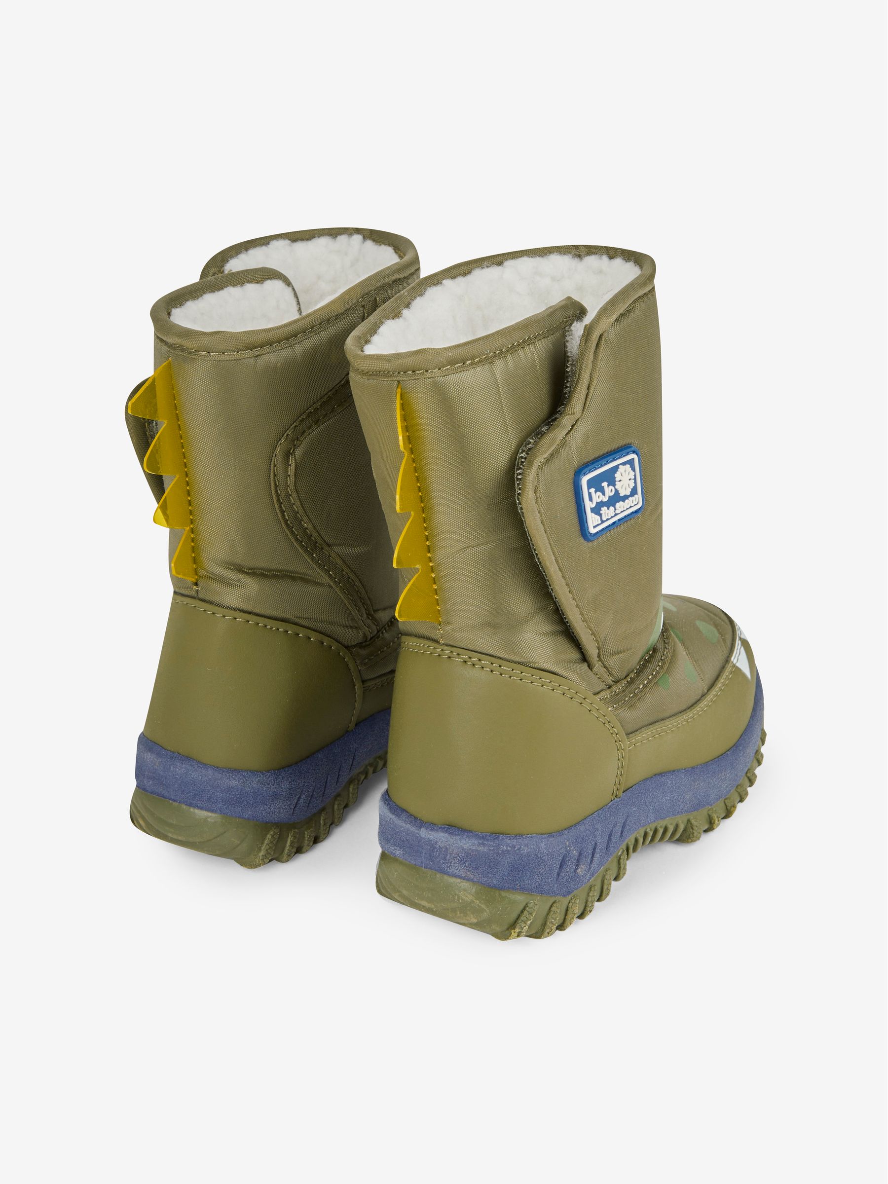 Dino Snow Boots in Green - Image 3 of 9