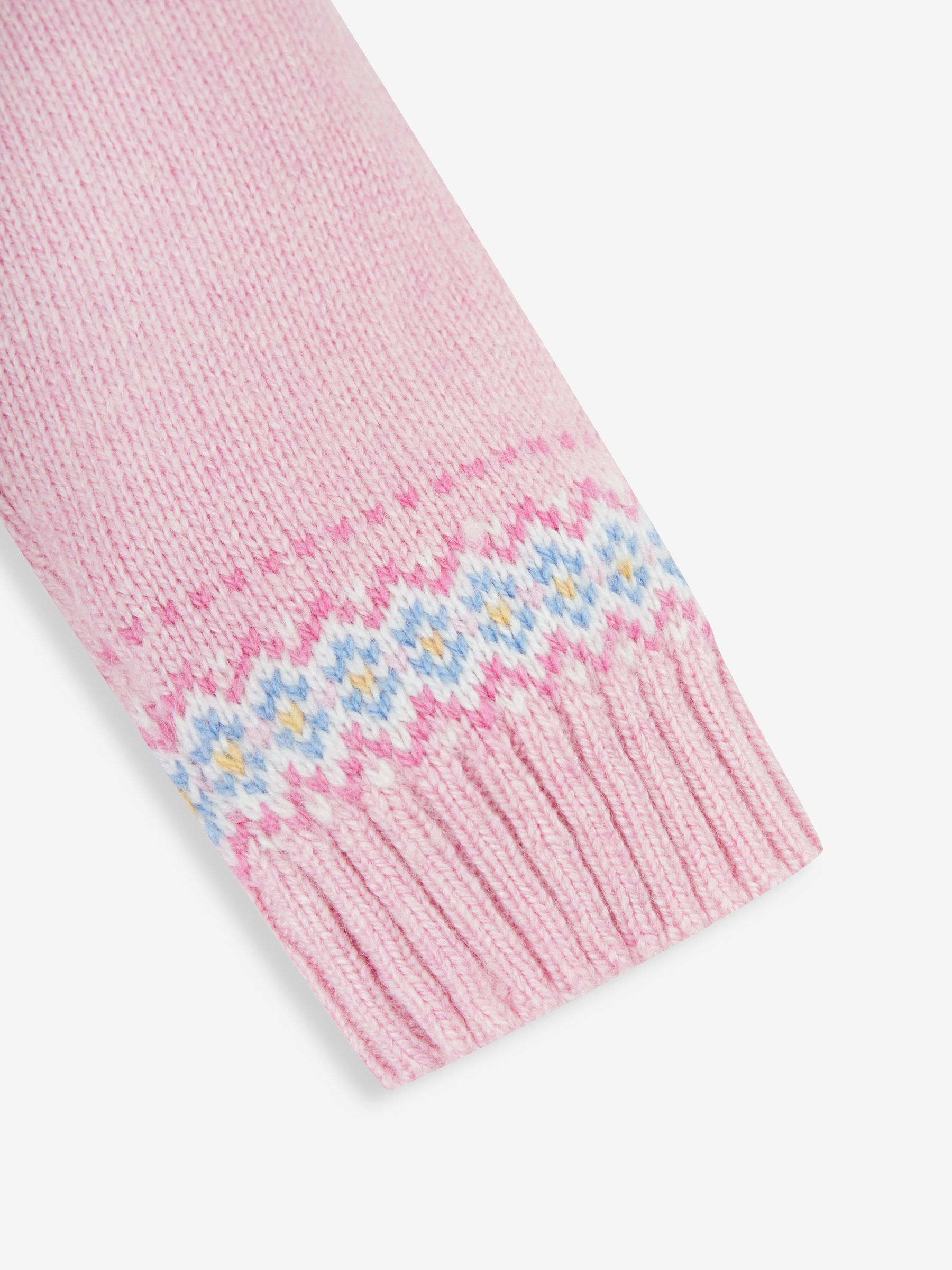 Pink Baby Peter Rabbit Fair Isle Pattern Knit Set - Image 9 of 9