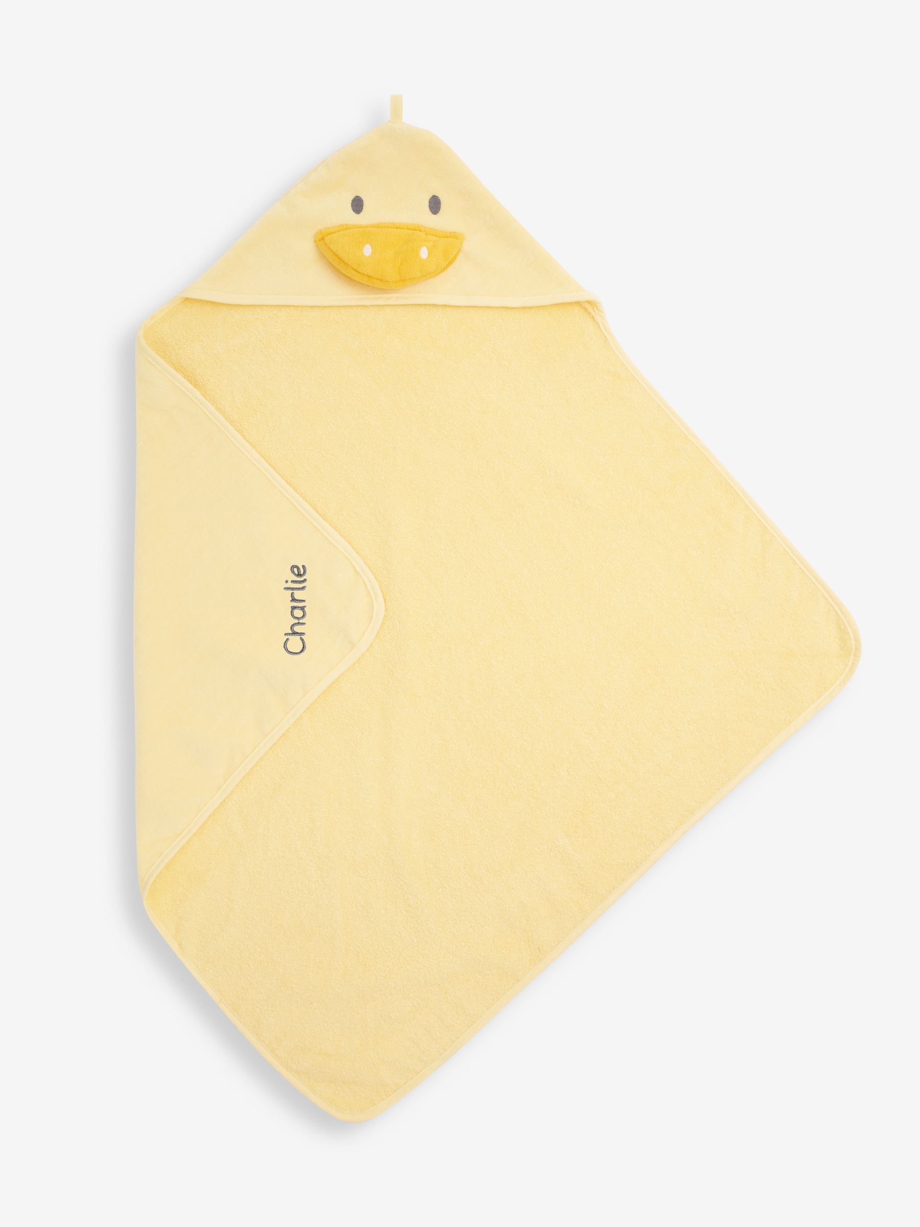 Personalised Duck Hooded Towel - Image 1 of 4