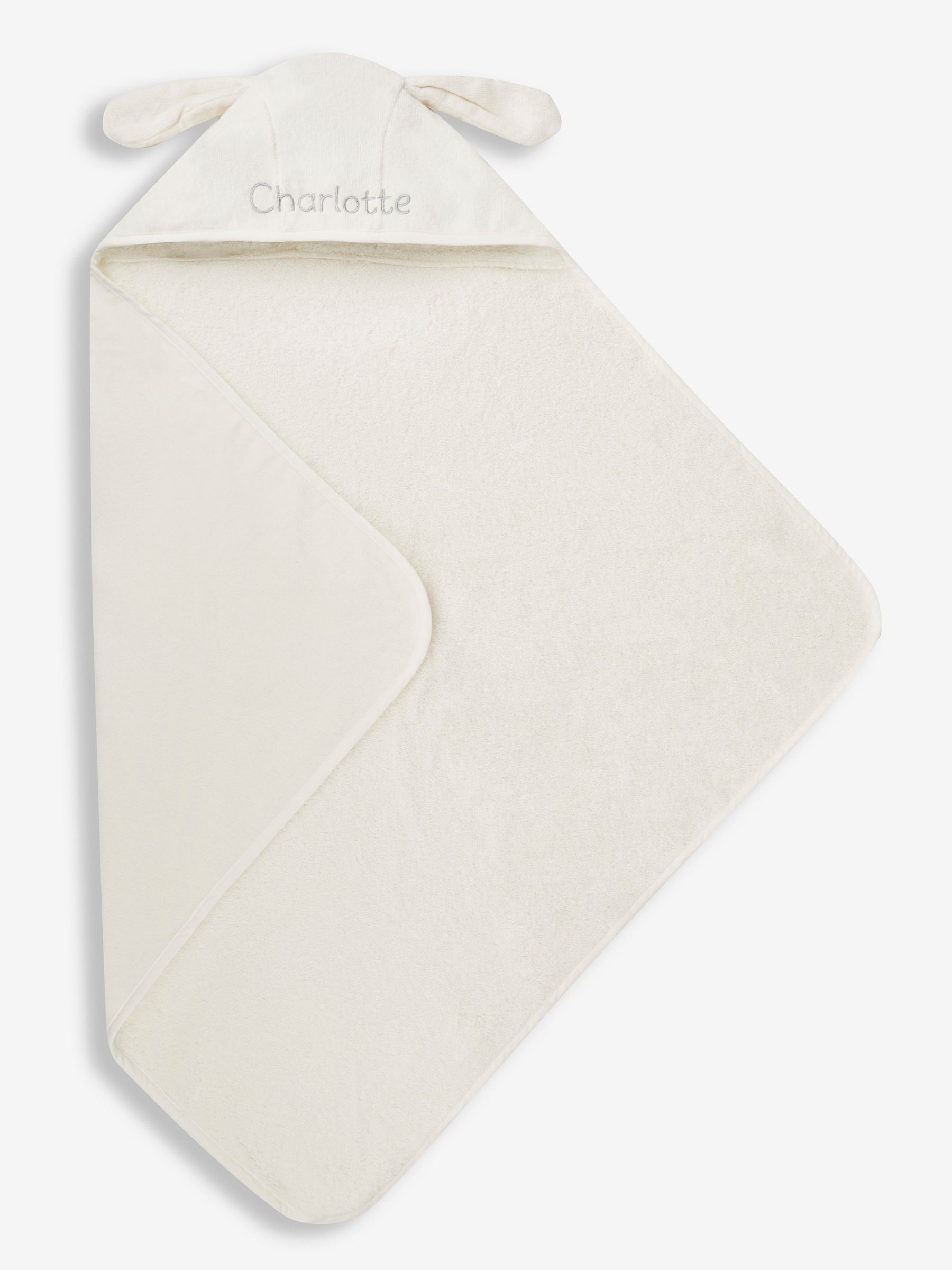 Personalised Bunny Hooded Towel - Image 2 of 3