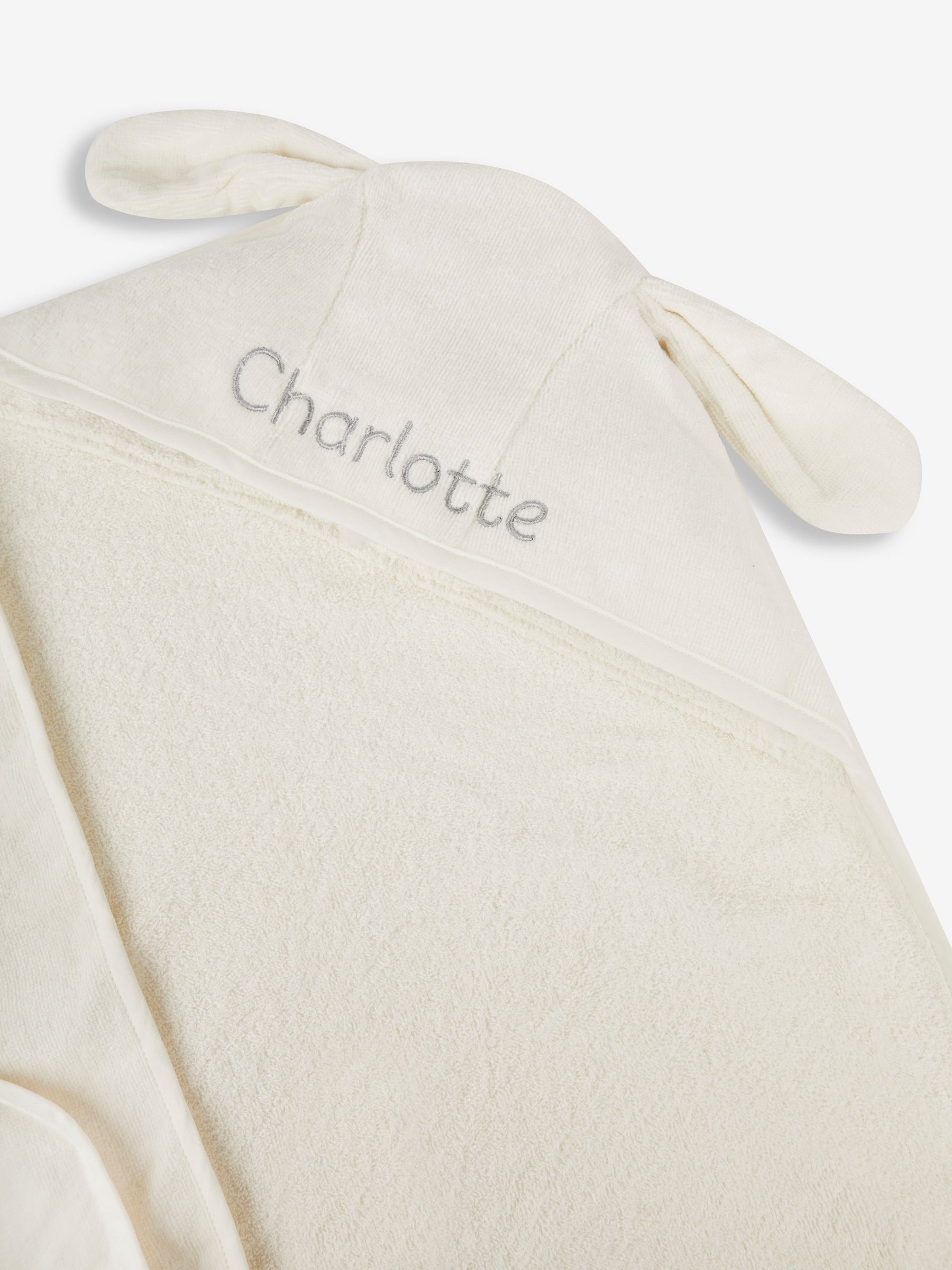 Personalised Bunny Hooded Towel - Image 3 of 3