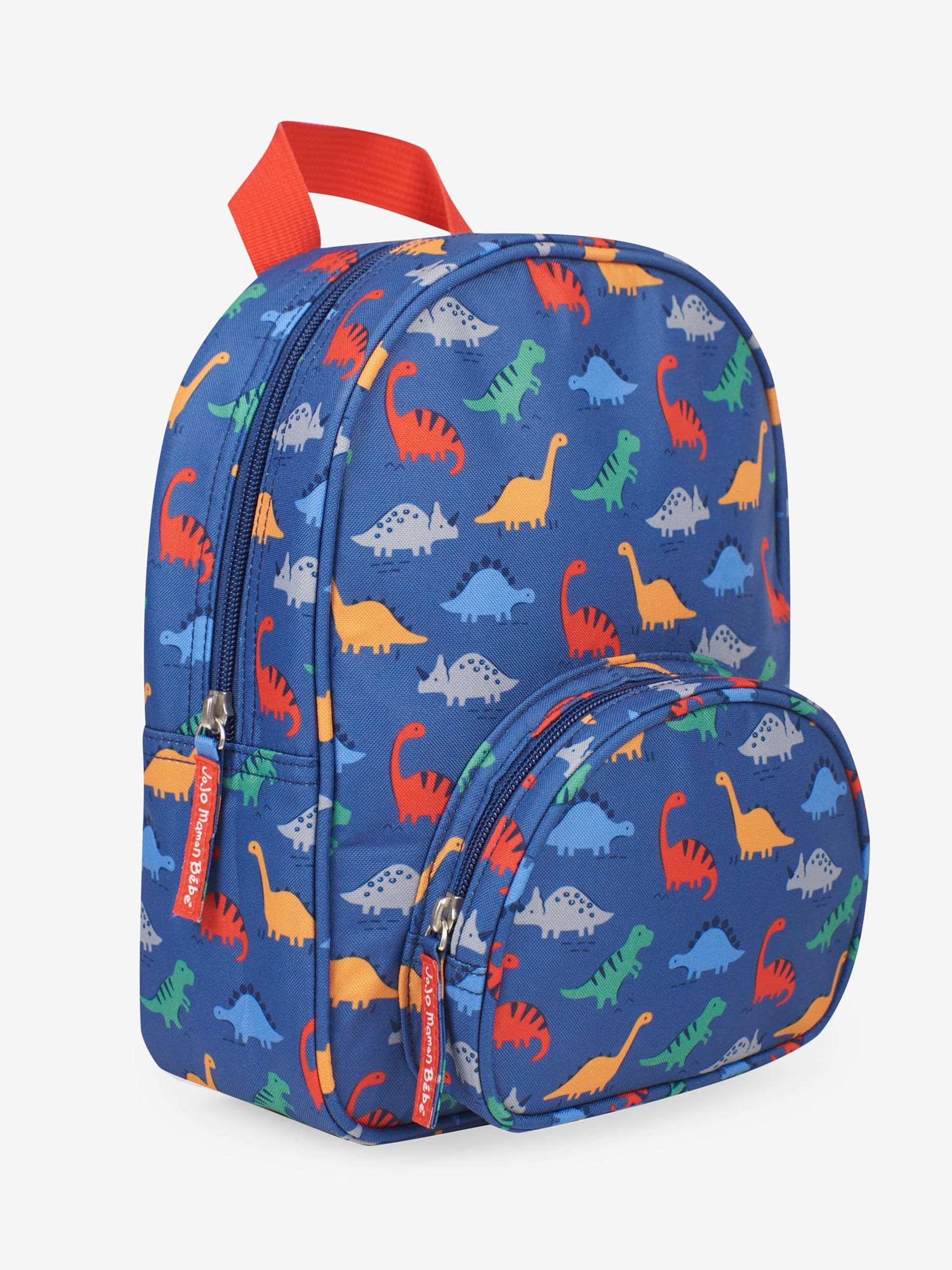 Blue Dino Printed Toddler Backpack - Image 5 of 5