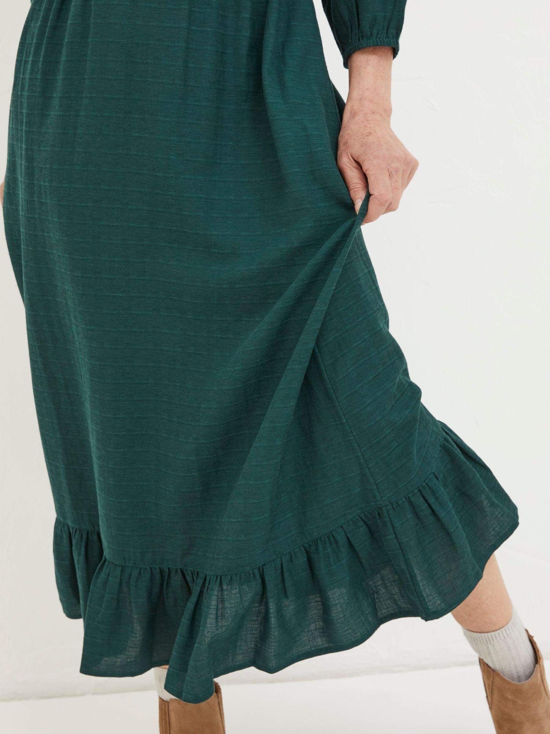 Forest Green Midi Dress - Image 5 of 5