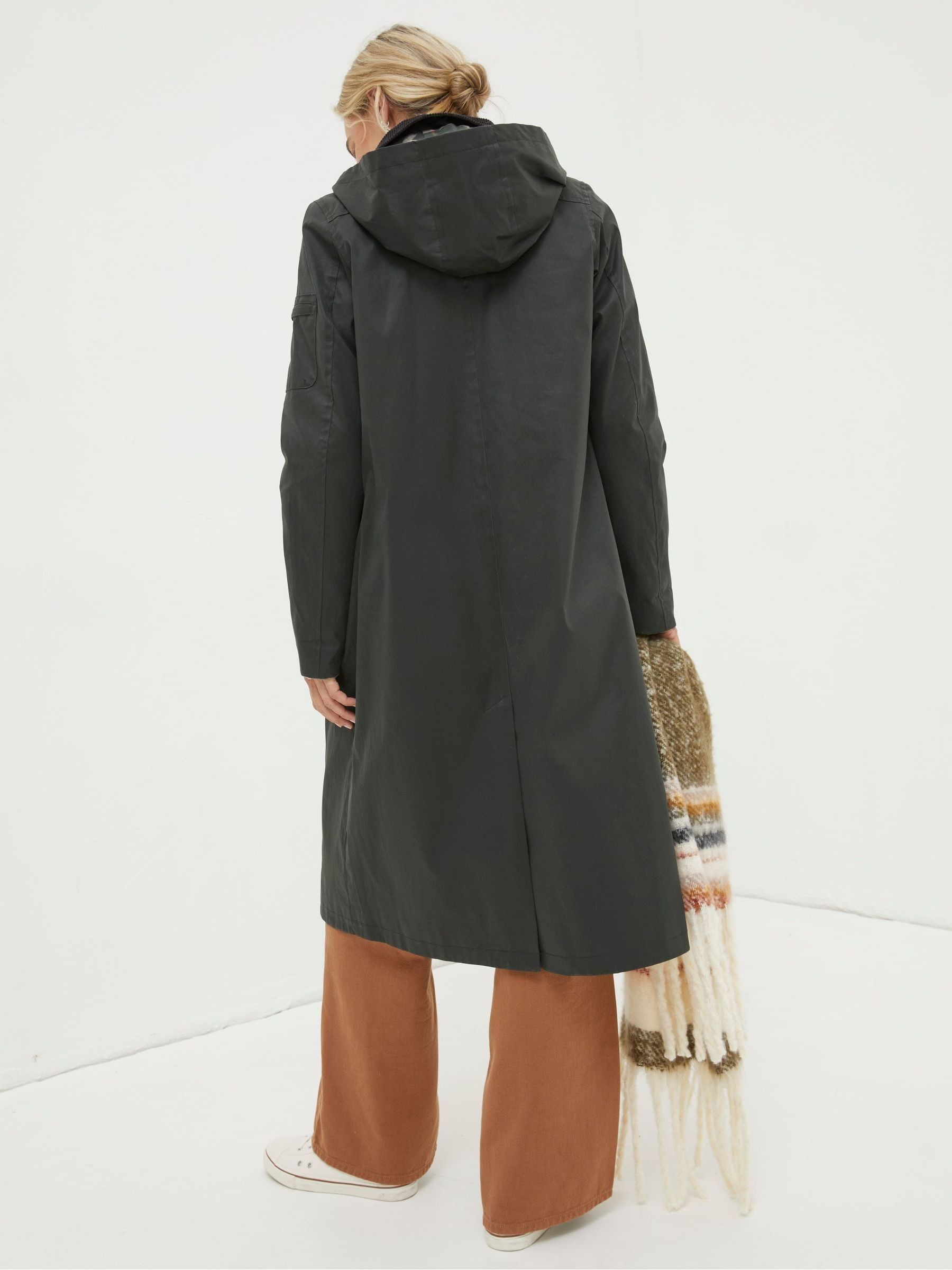 Green Norfolk Trench Coat - Image 2 of 6 Green Norfolk Trench Coat - Image 2 of 6