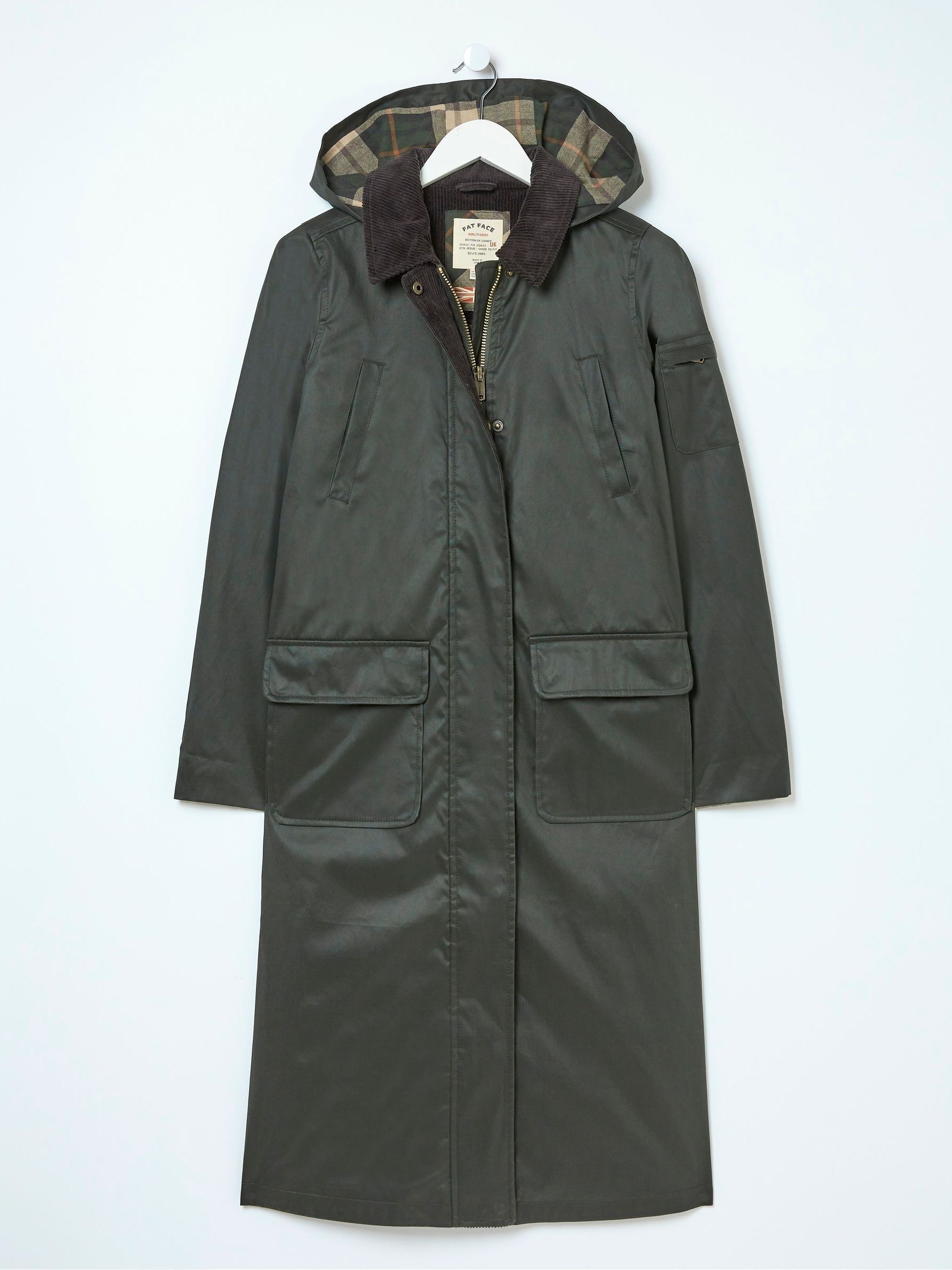 Green Norfolk Trench Coat - Image 6 of 6 Green Norfolk Trench Coat - Image 6 of 6