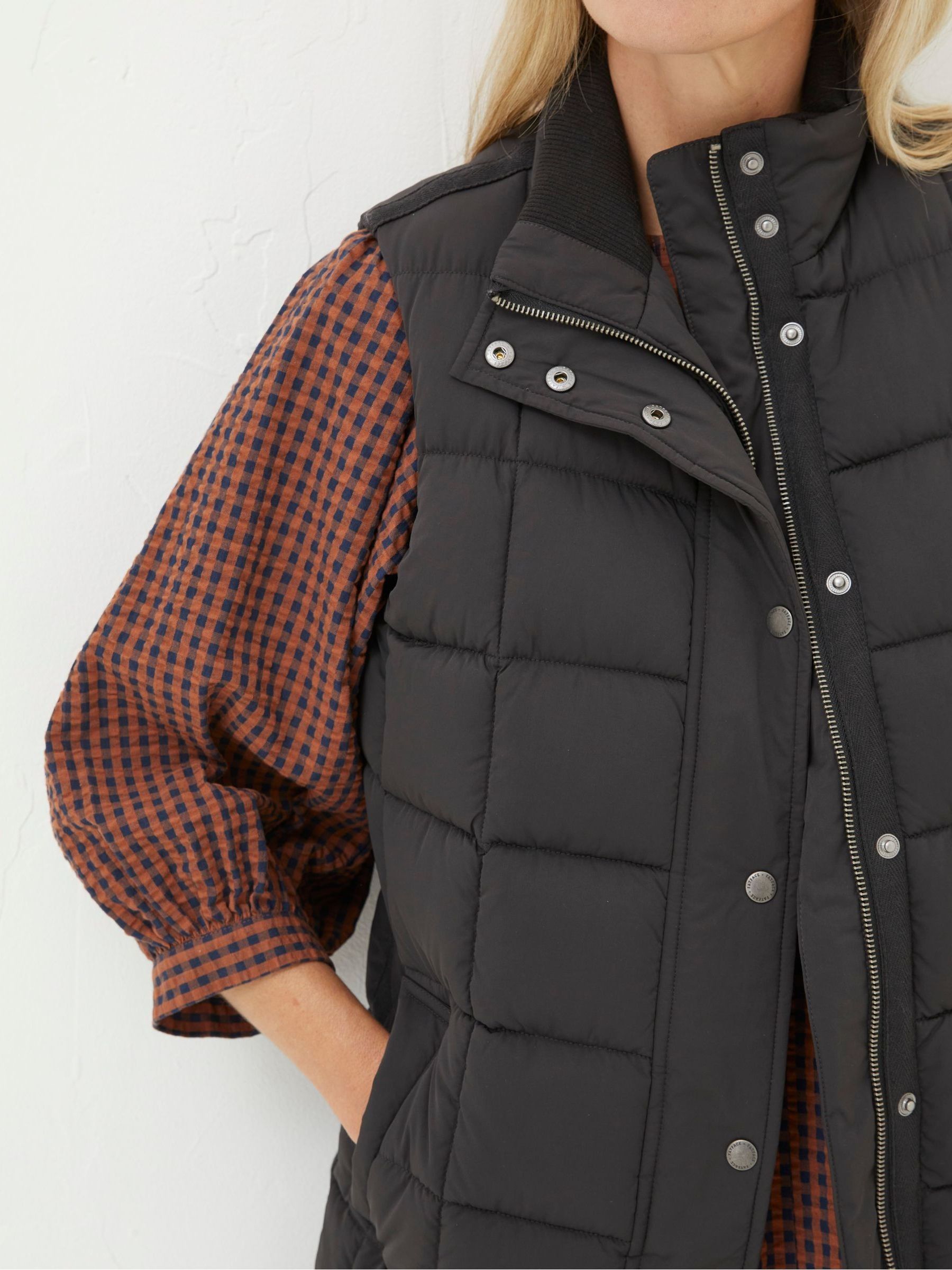 Black Sienna Longline Gilet - Image 4 of 5