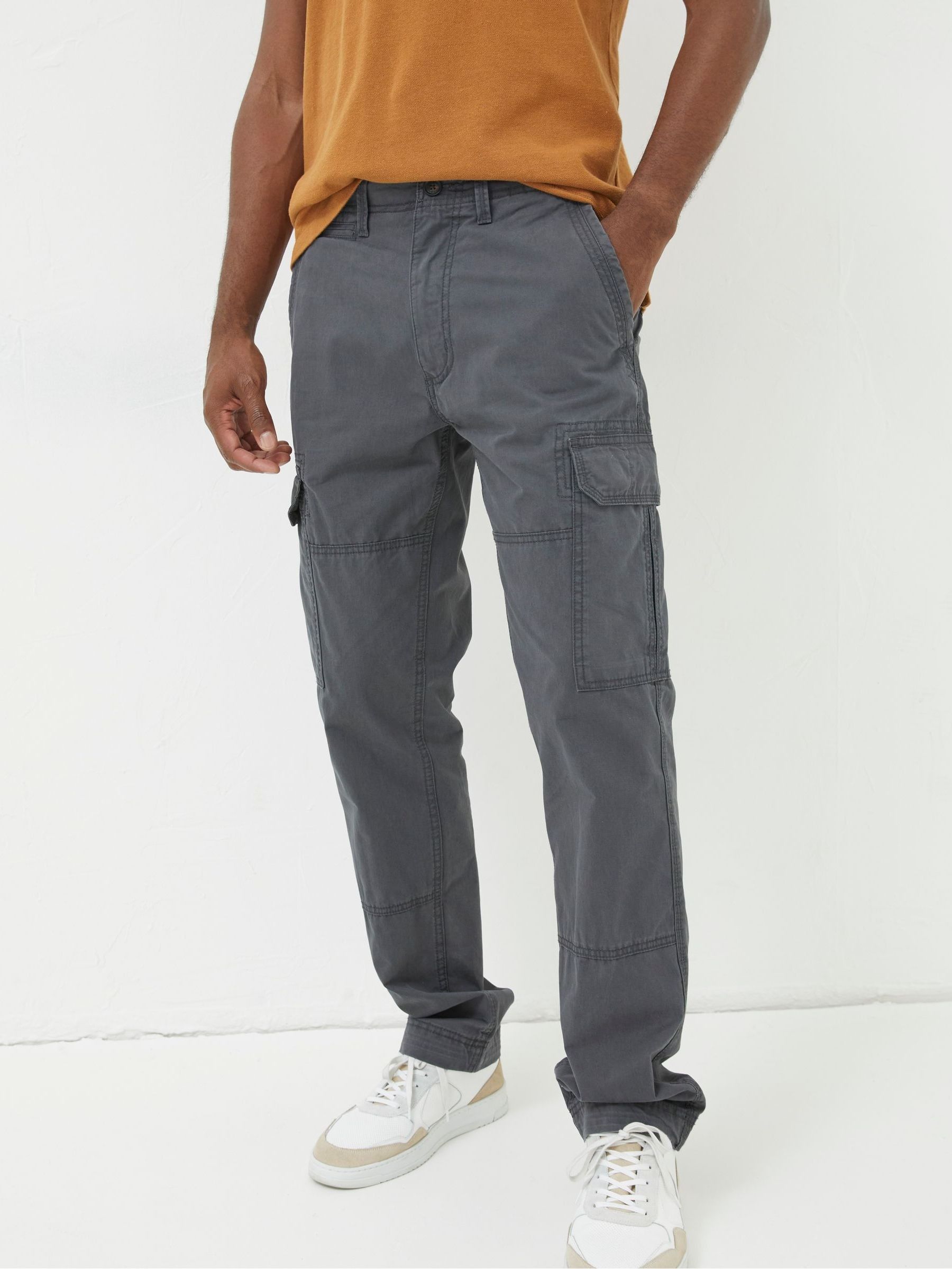 Corby Grey Ripstop Cargo Trousers - Image 1 of 5