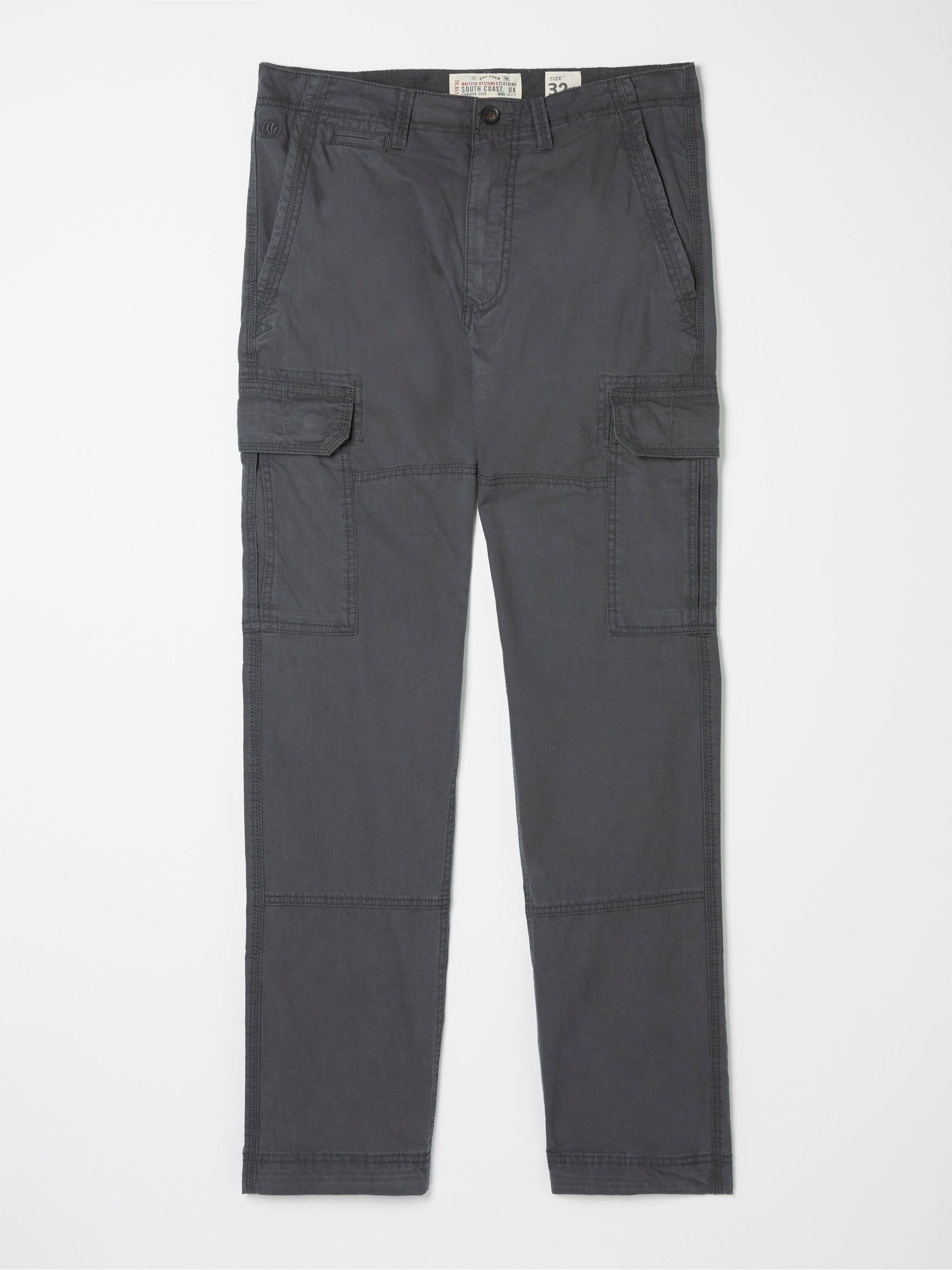 Corby Grey Ripstop Cargo Trousers - Image 5 of 5