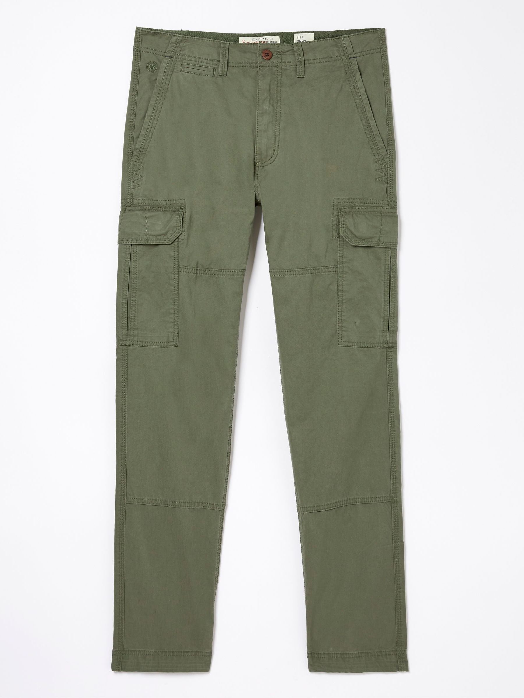 Corby Green Ripstop Cargo Trousers - Image 5 of 5