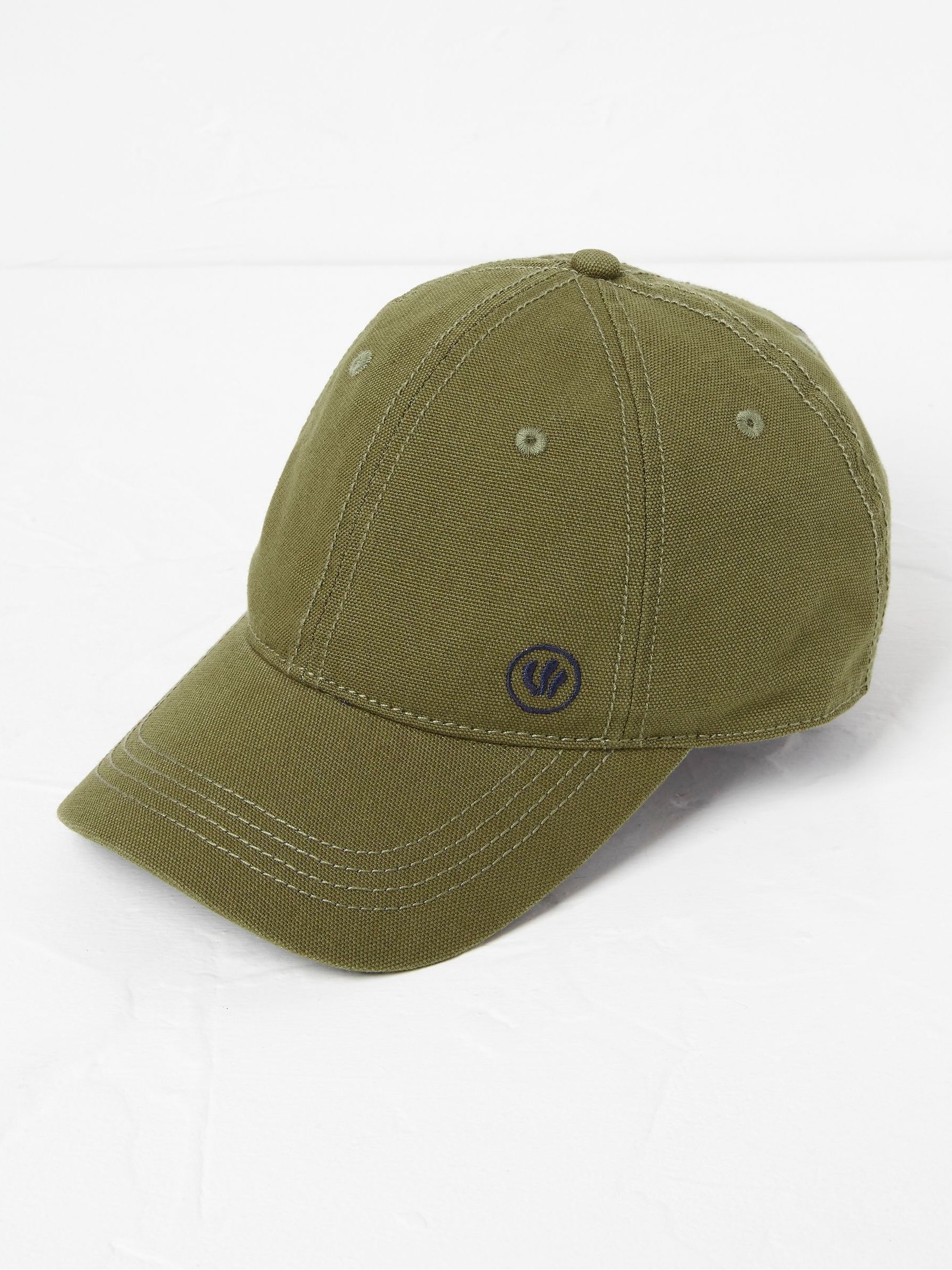 Green Plain Baseball Cap - Image 1 of 4