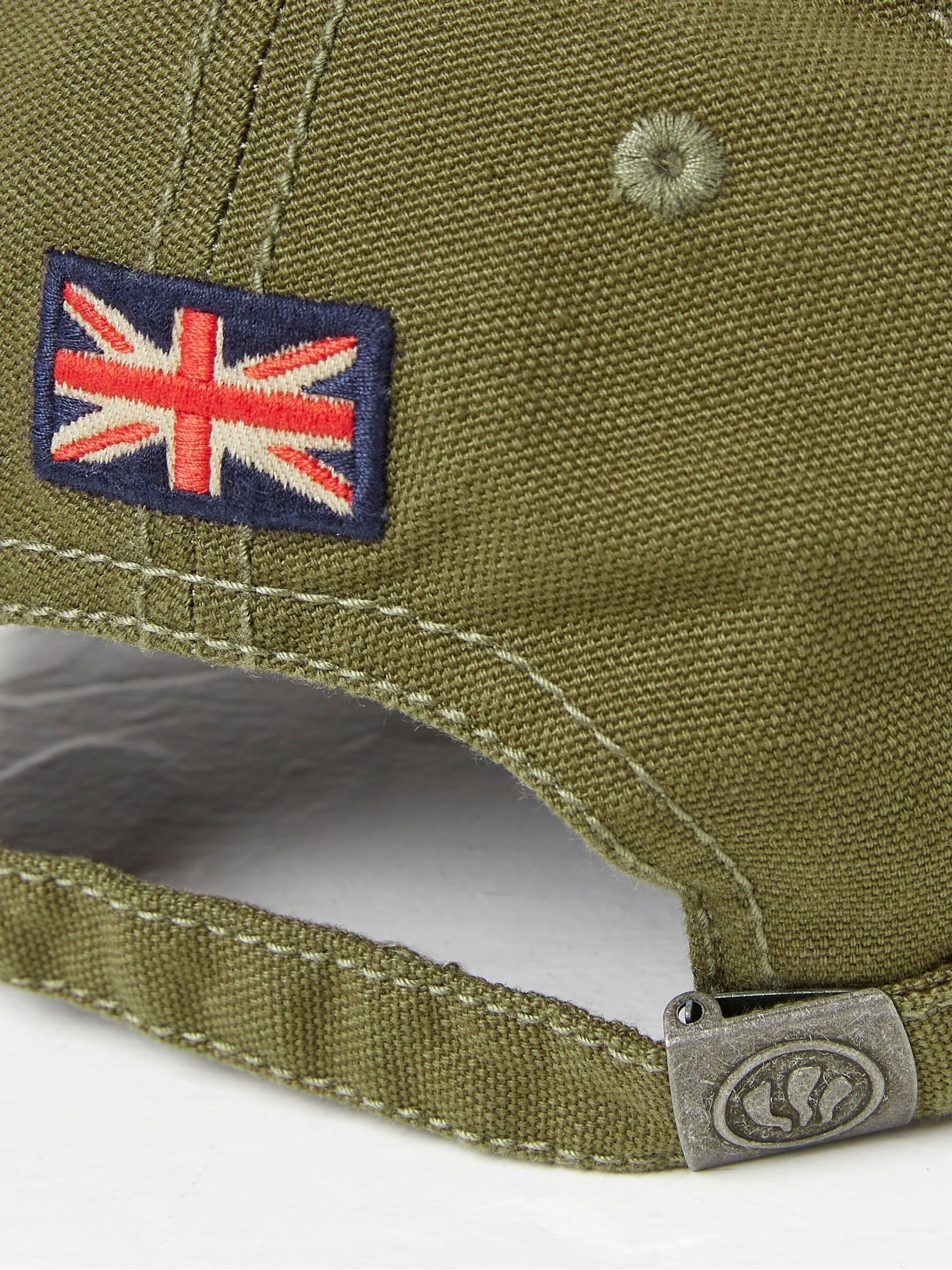 Green Plain Baseball Cap - Image 2 of 4