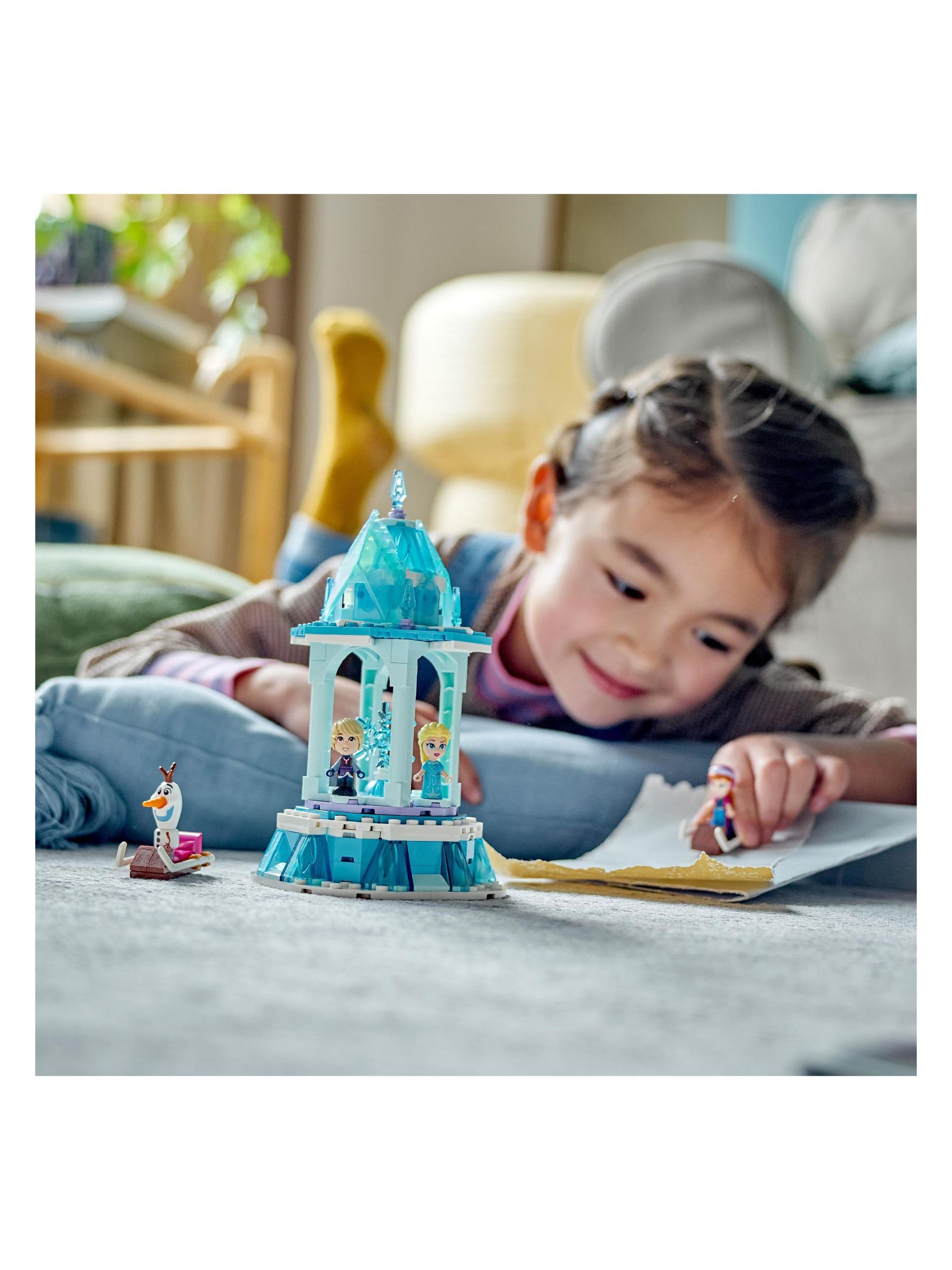 LEGO Disney Frozen Anna and Elsa's Merry-Go-Round Set - Image 3 of 8