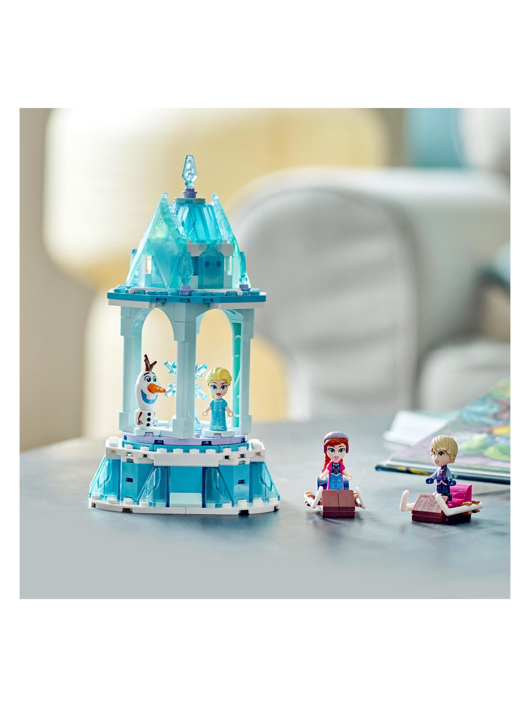 LEGO Disney Frozen Anna and Elsa's Merry-Go-Round Set - Image 7 of 8