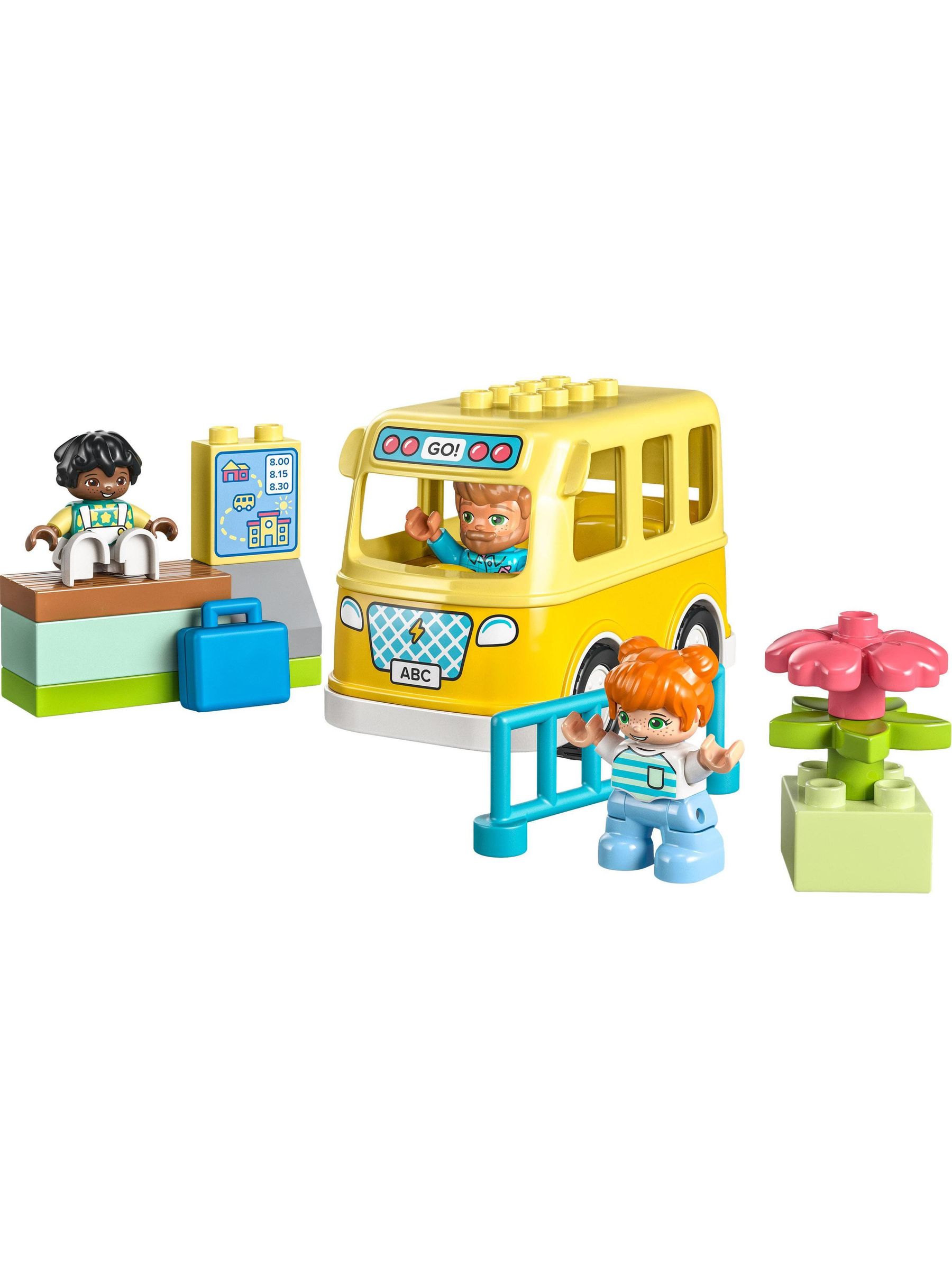 LEGO DUPLO The Bus Ride Toy for Toddlers Aged 2+ - Image 2 of 8