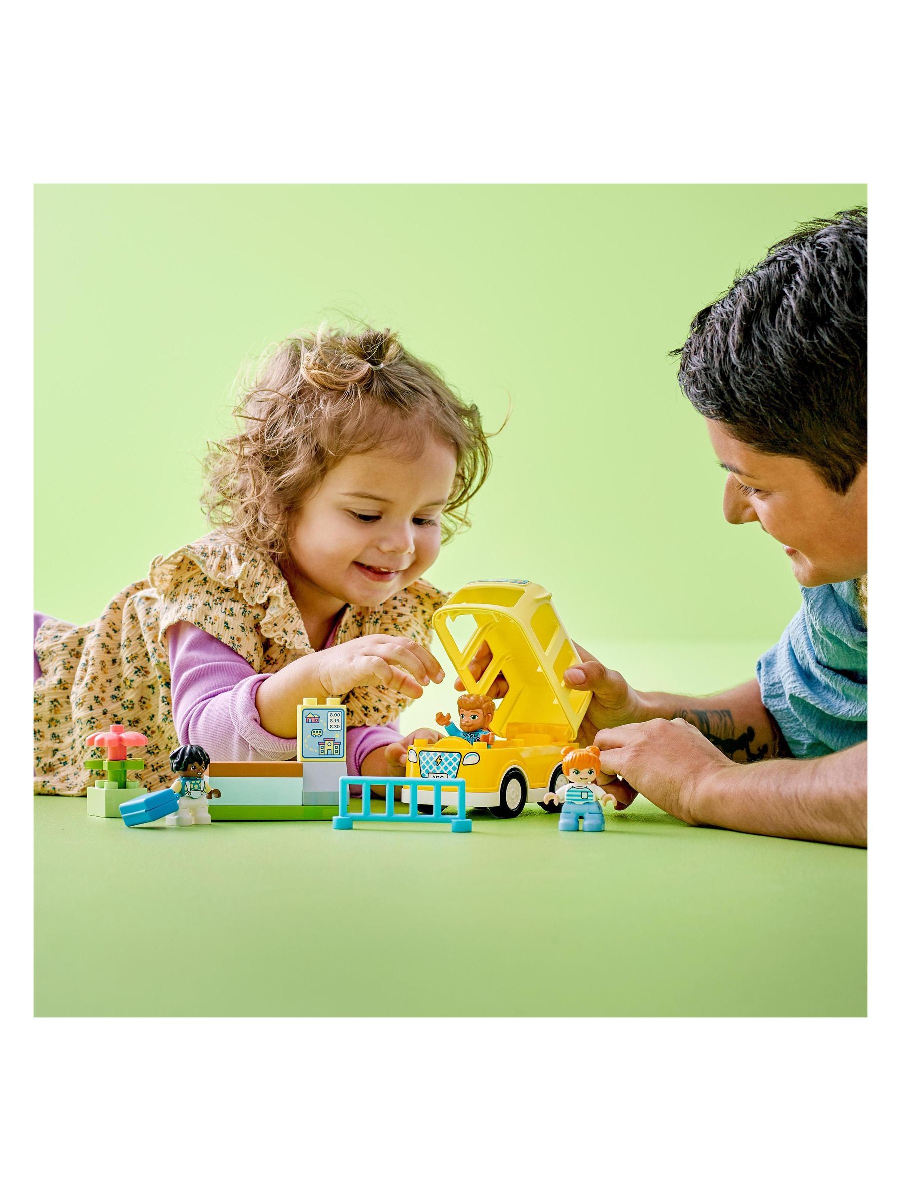 LEGO DUPLO The Bus Ride Toy for Toddlers Aged 2+ - Image 3 of 8