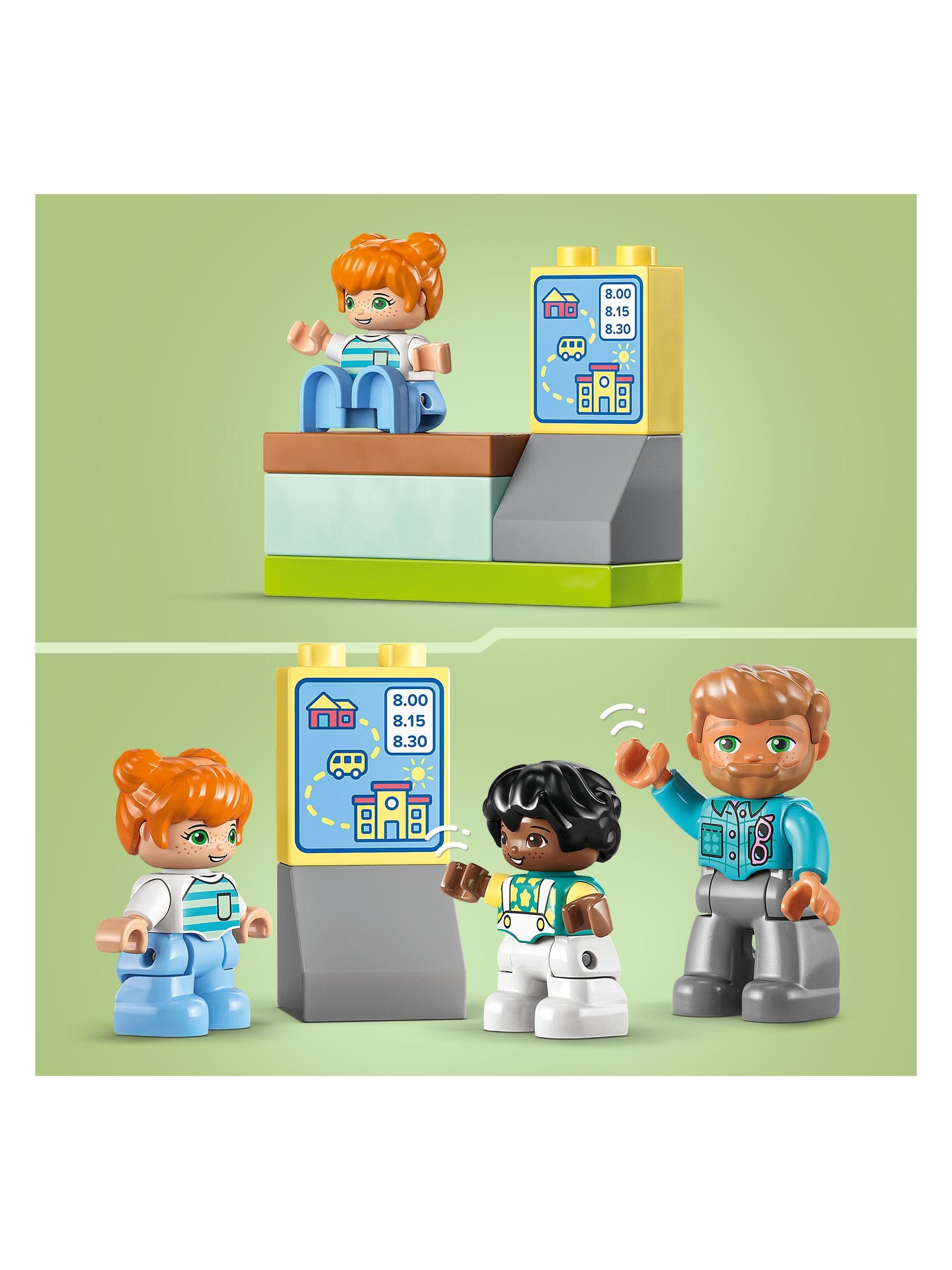 LEGO DUPLO The Bus Ride Toy for Toddlers Aged 2+ - Image 6 of 8