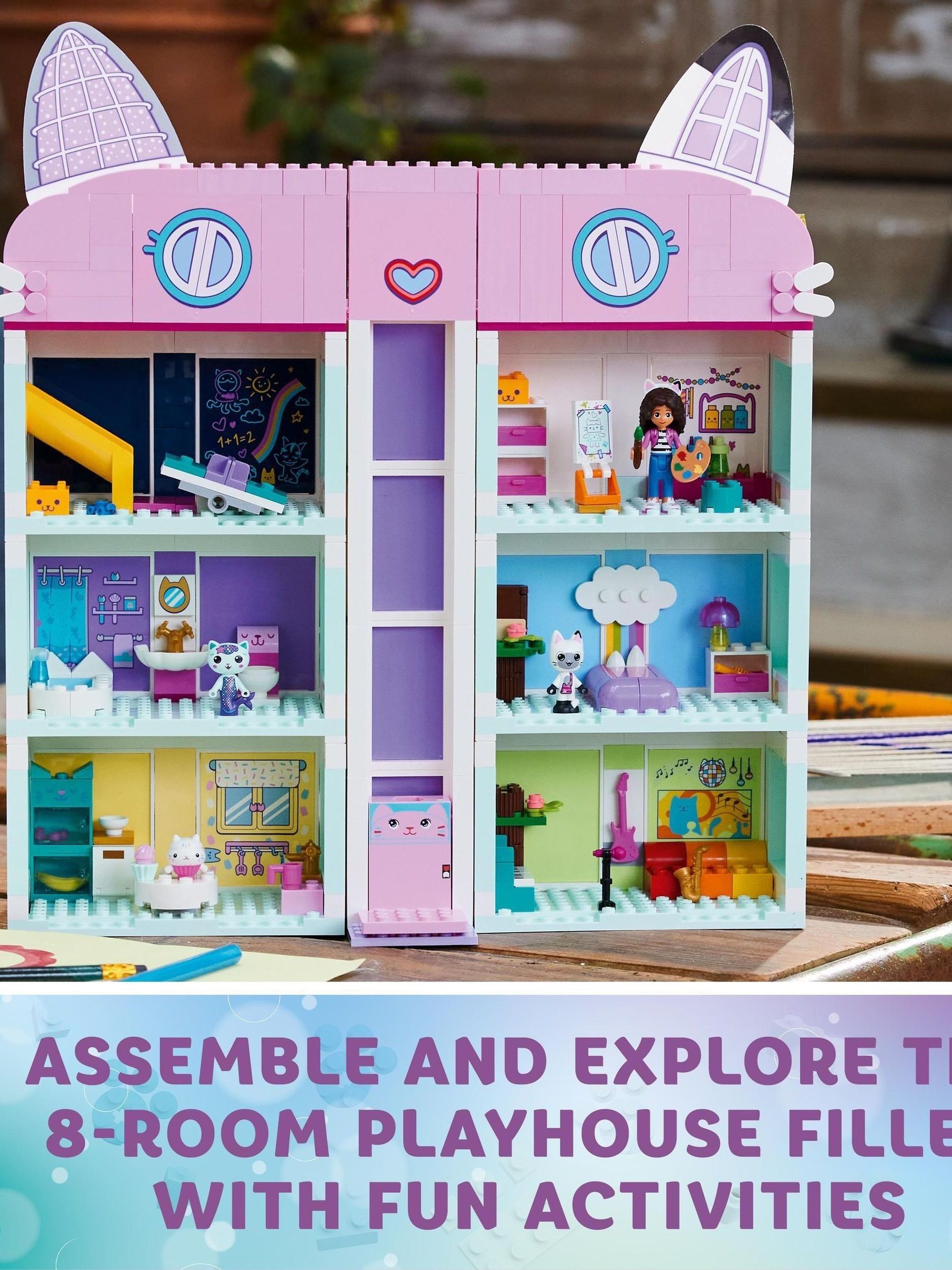 LEGO Gabbys Dollhouse Toy Playset with 4 Figures - Image 3 of 8