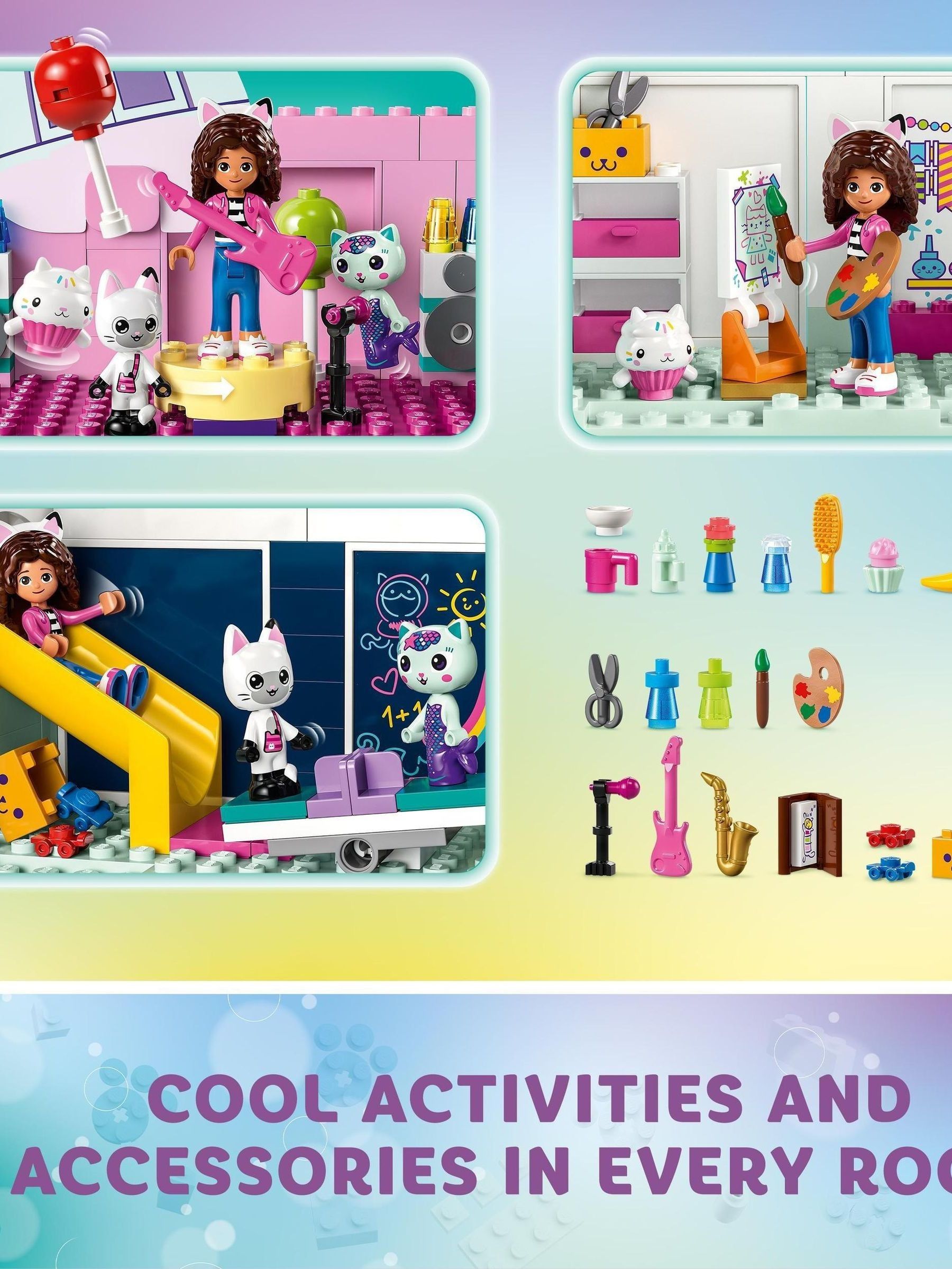 LEGO Gabbys Dollhouse Toy Playset with 4 Figures - Image 7 of 8