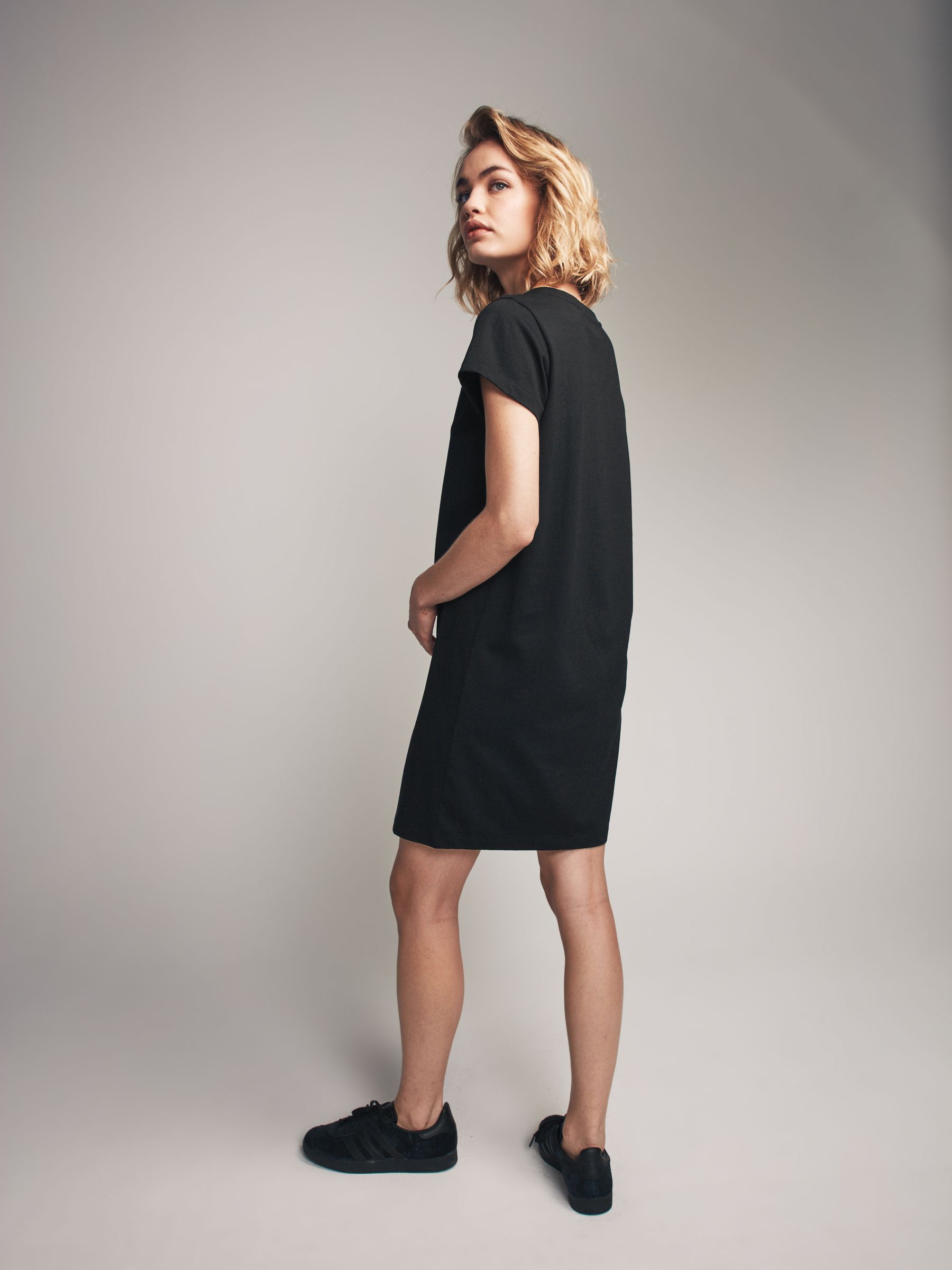 3 Pack 100% Cotton Short Sleeve T-Shirt Dresses - Image 3 of 5