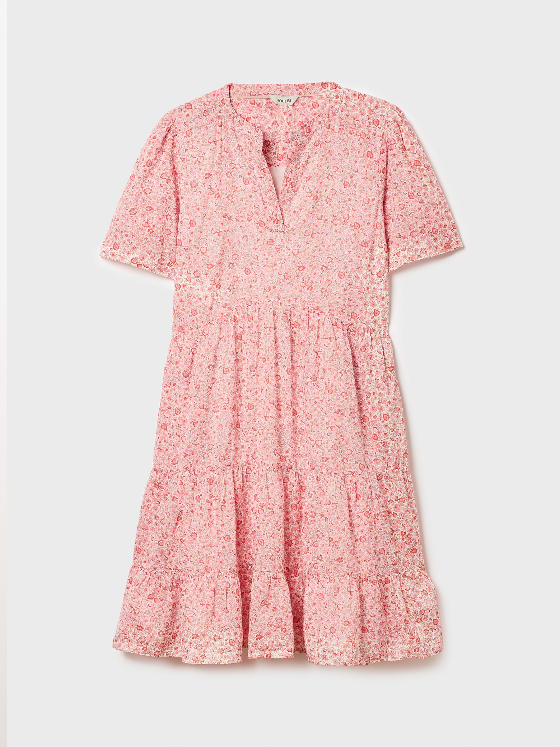 Ariella Pink Cotton Dress - Image 6 of 6