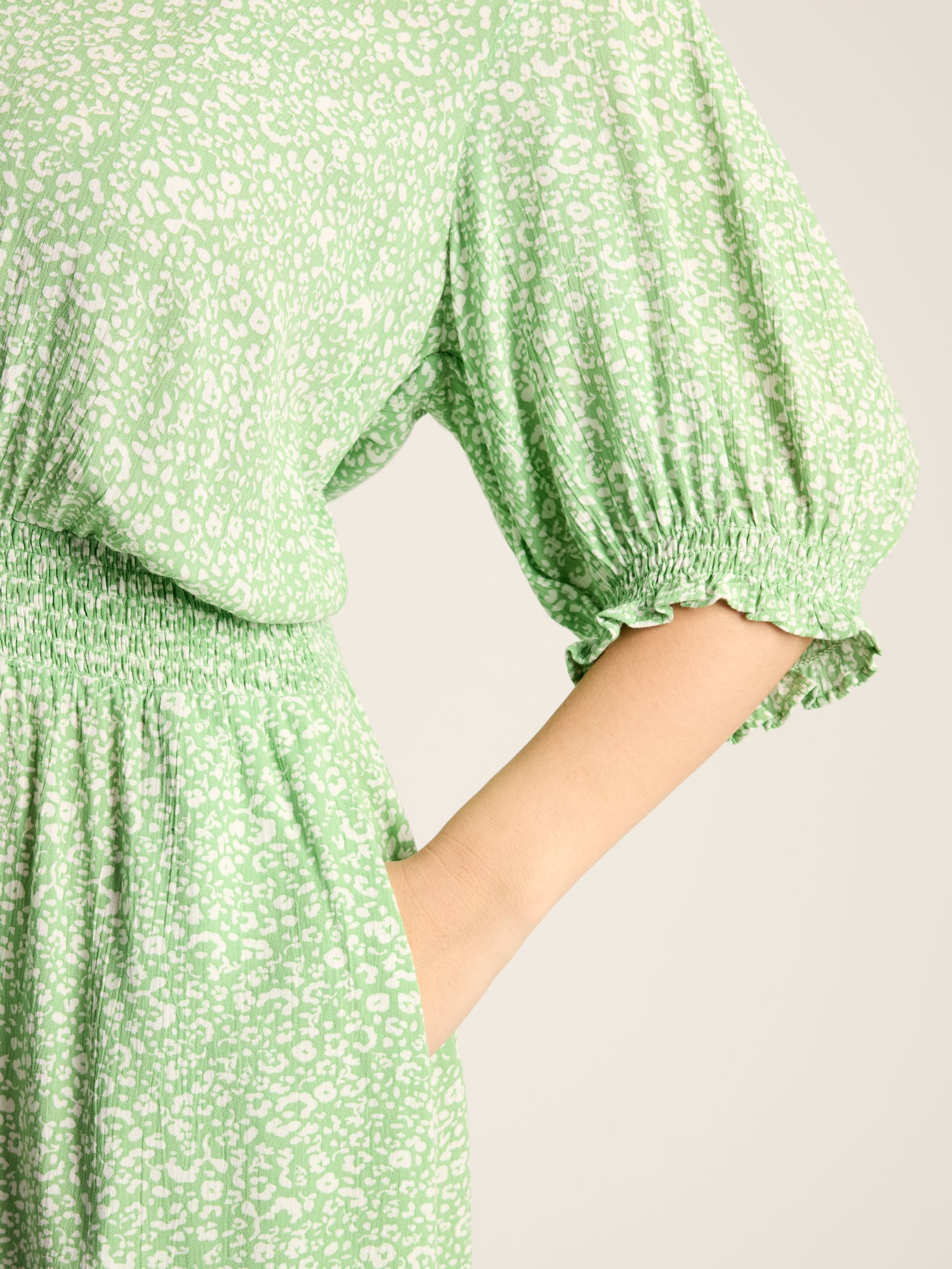 Laurie Green Viscose Midi Dress - Image 5 of 5